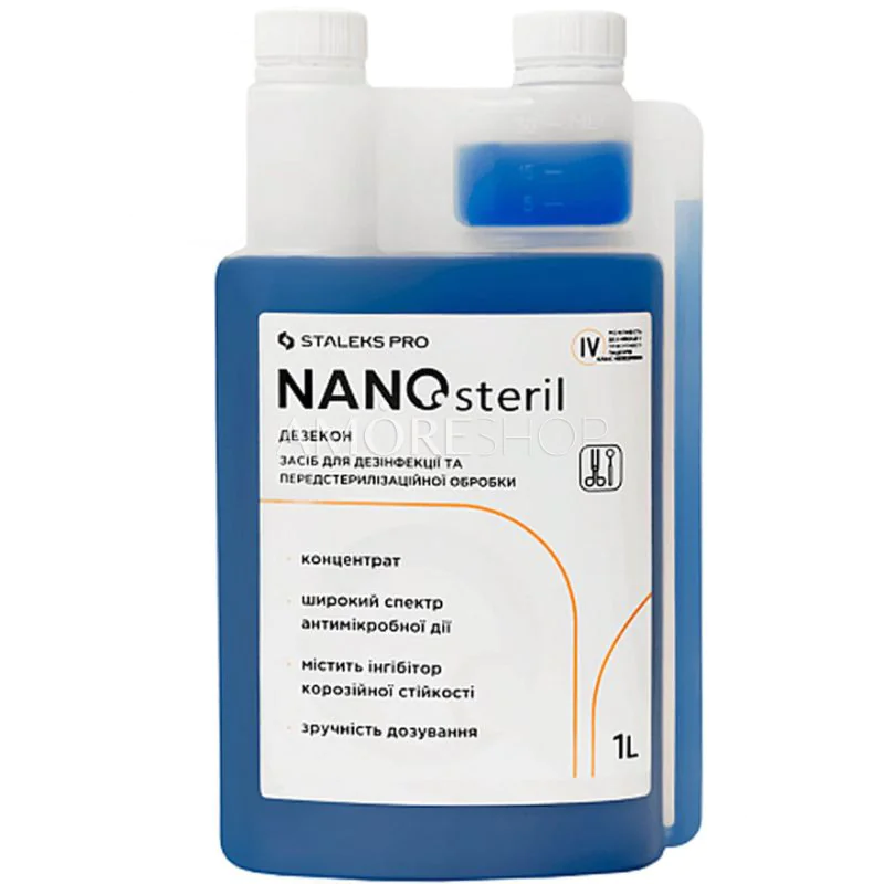 Desinfitseerimisvahend (kontsentraat) NANOsteril Staleks Pro 1000 ml