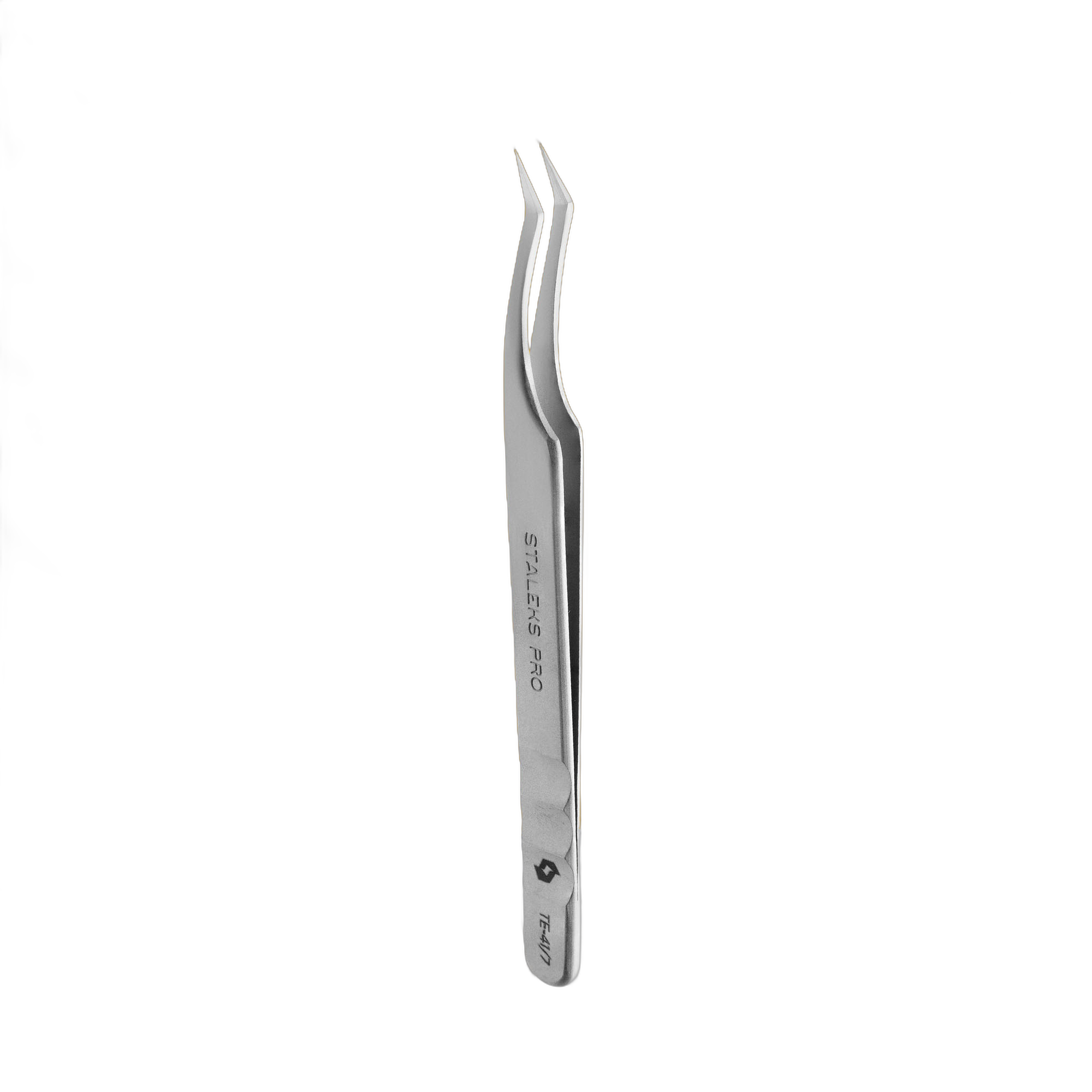 Ammattimaiset ripsien pinsetit EXPERT 41 TYPE 7 (L-muotoinen, 30')