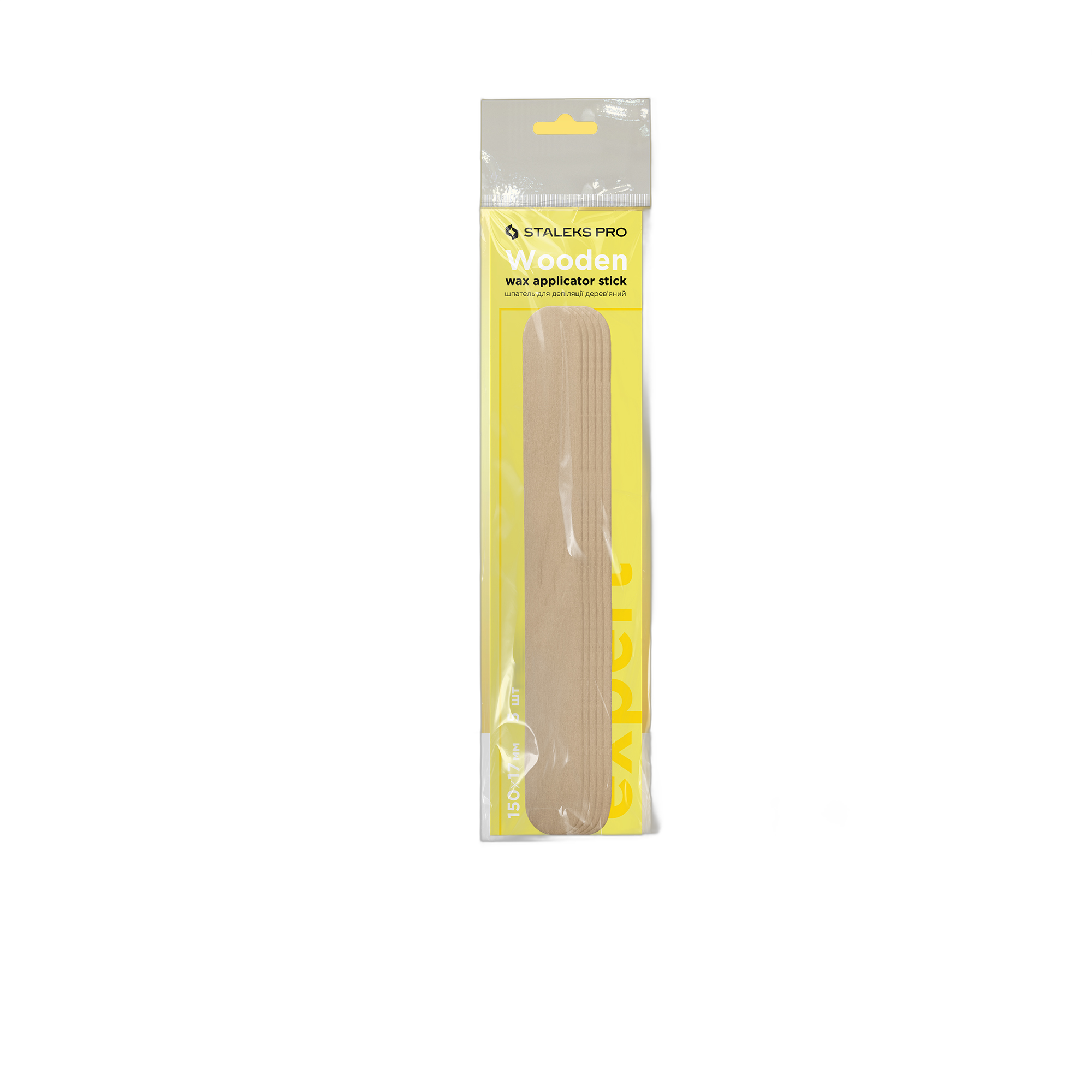 Puidust vaha aplikaatorpulk EXPERT 150x17 mm (5 tk)