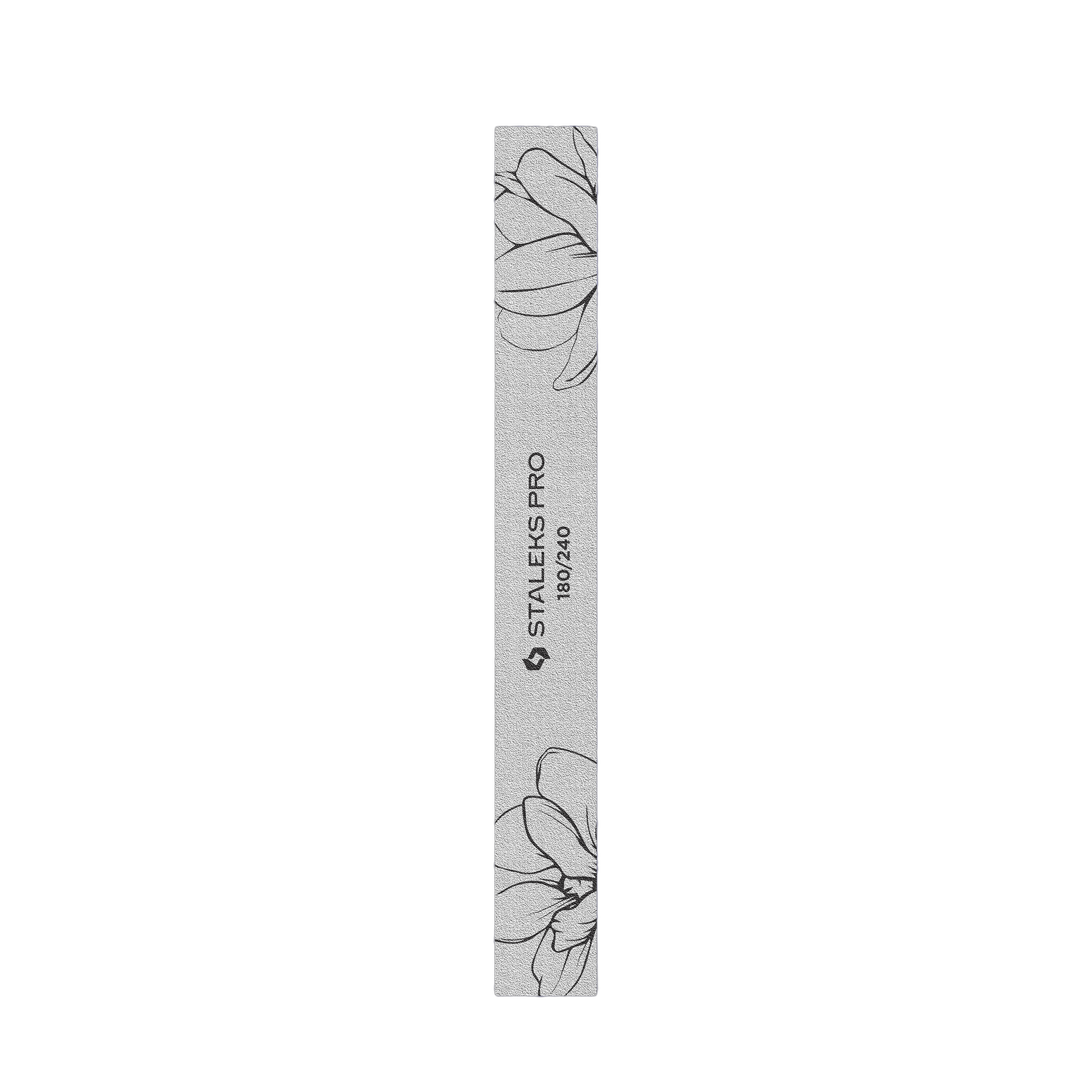 Straight mineral nail file EXPERT 20 180/240 grit