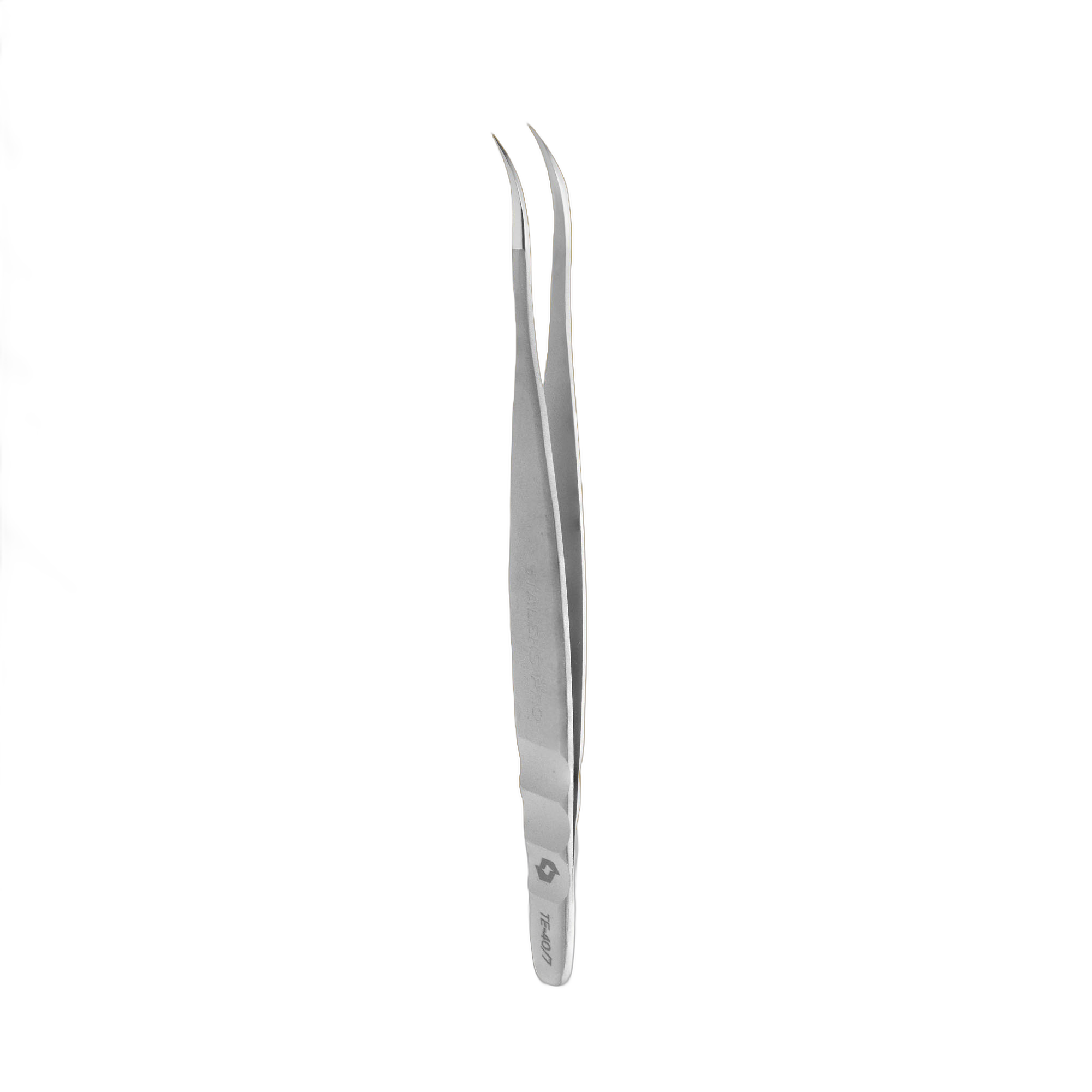 Professional eyelash tweezers EXPERT 40 TYPE 7 (curved)