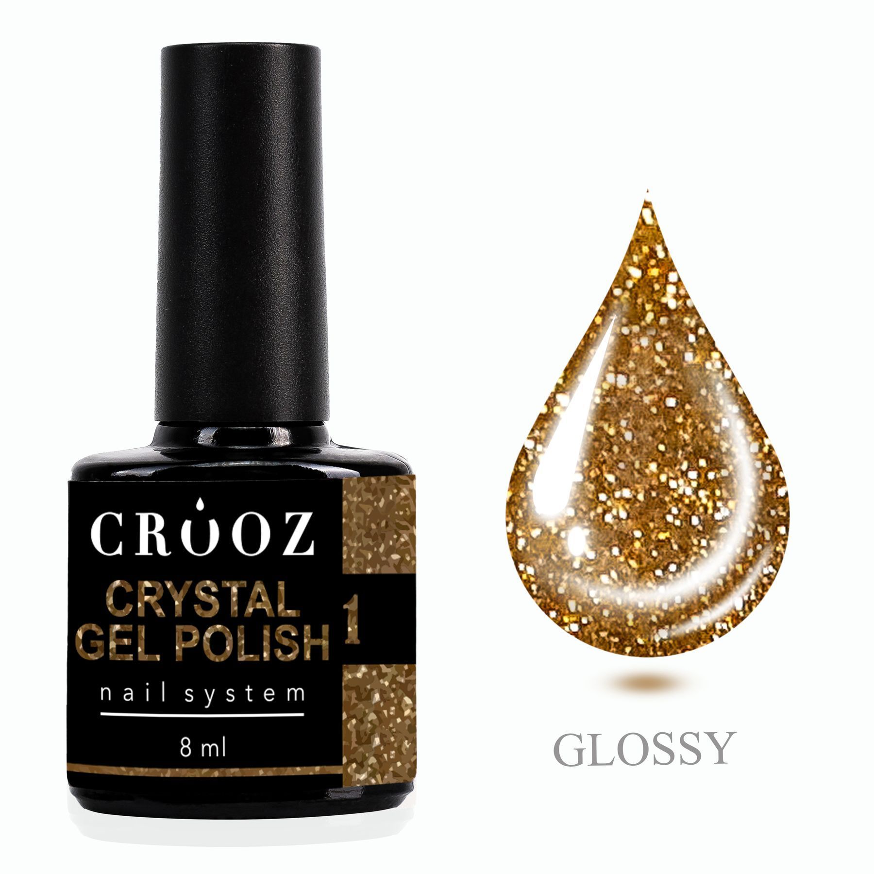 Crooz Helkur-geellakk Crystal №01 8 ml