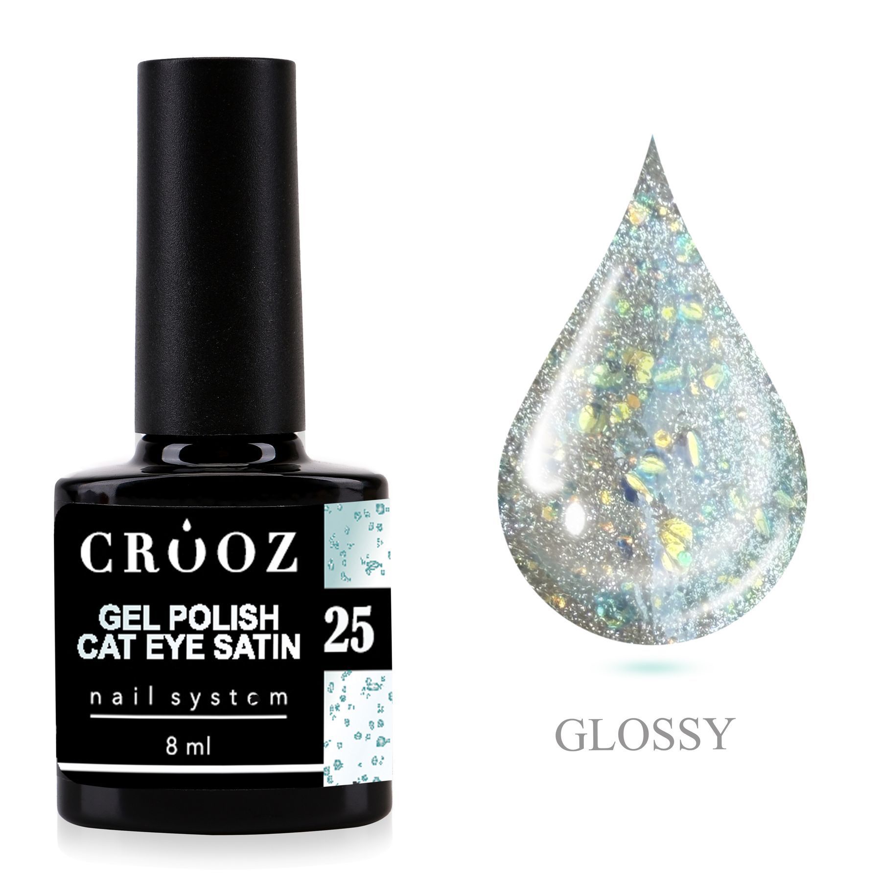 Crooz Cat Satin geellakk №25 8 ml