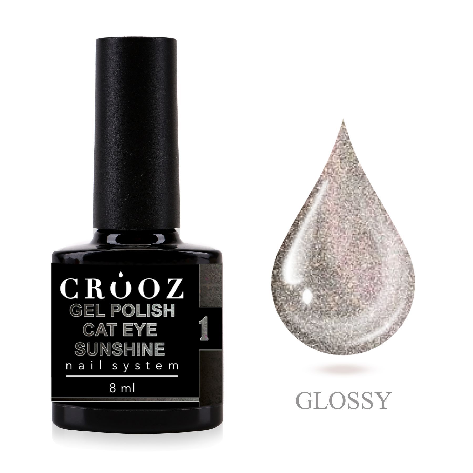 Crooz Cat Sunshine geellakk №01 8 ml