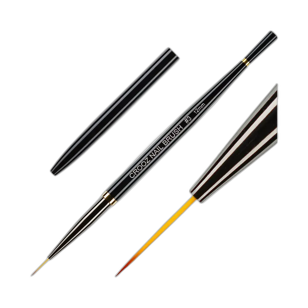 CROOZ Brush №3 — пензлик для тонких ліній і nail art-композицій