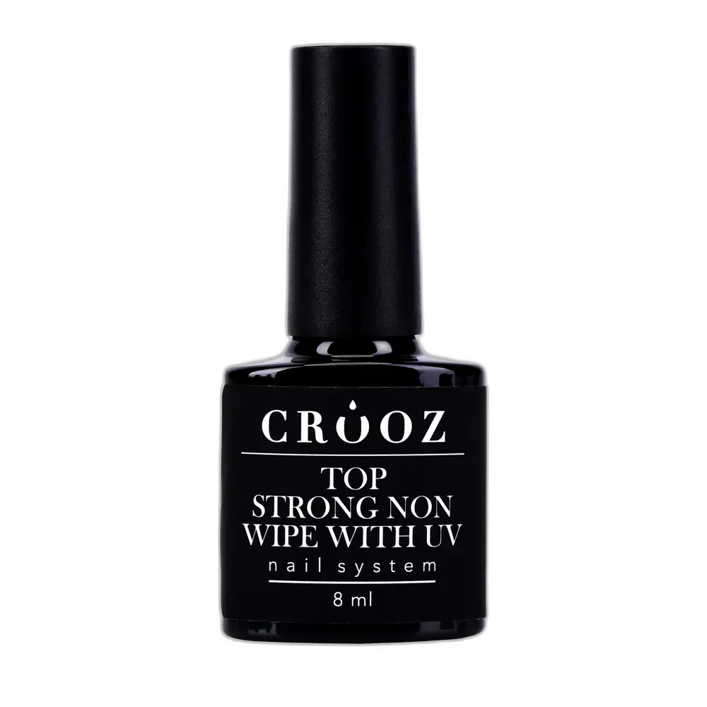 Crooz Закріплювач для гель-лаку Top Strong No Wipe With UV