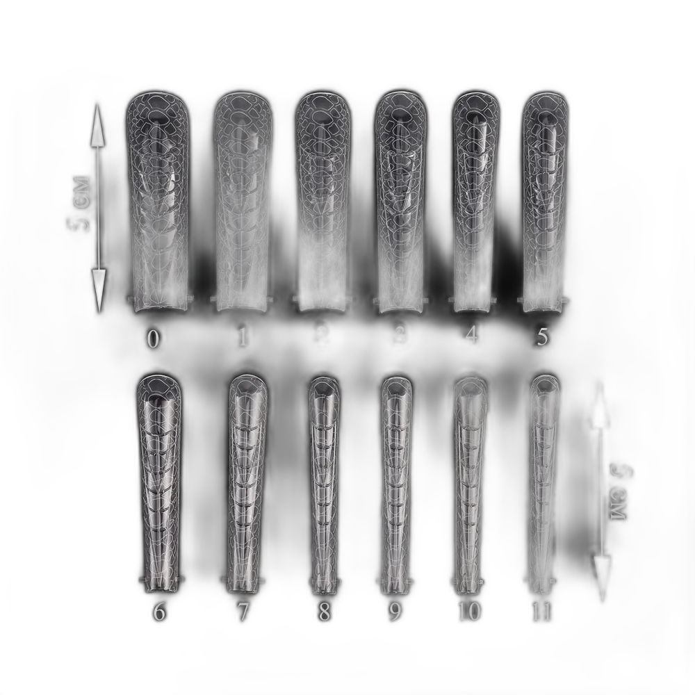 Crooz Верхні форми Snake for Design 5 Довгий квадрат (120 шт)