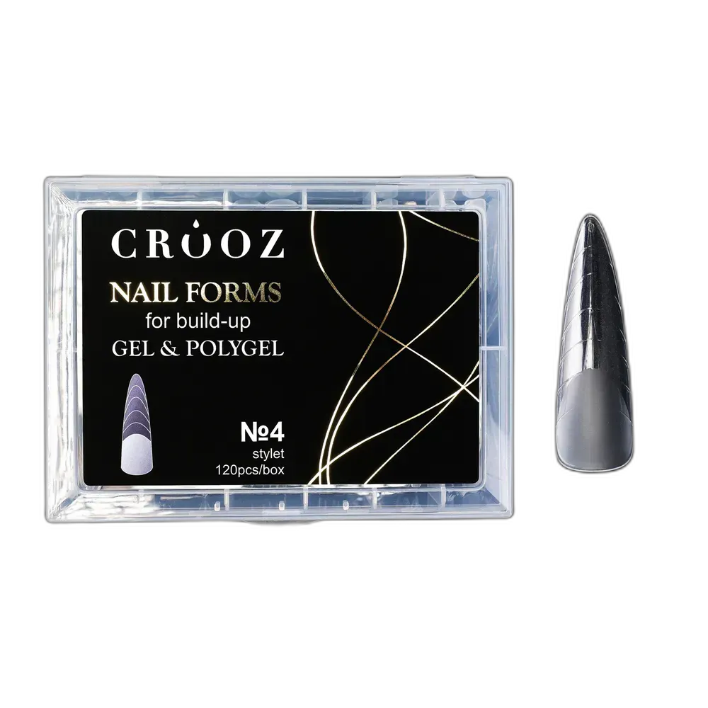 Crooz Верхні форми №04 Stylet — стилет, овал і мигдаль (120 шт)