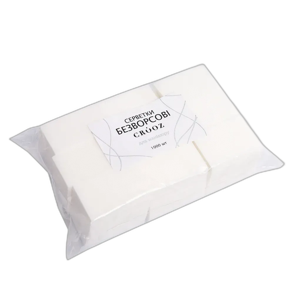 CROOZ Безворсові серветки – Професійні серветки для манікюру