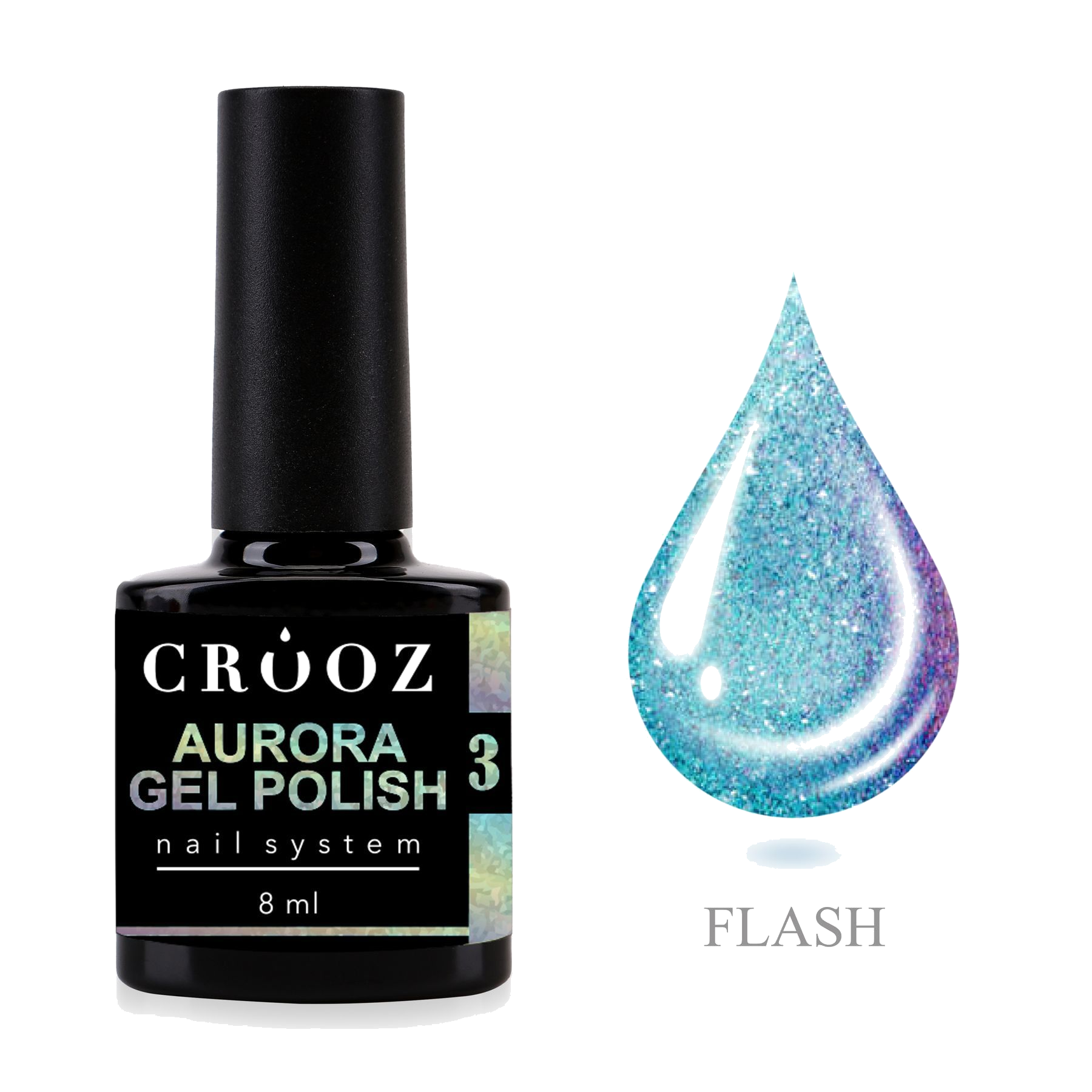 Crooz Geellakk Aurora 3 – sinine-violetne pärlmutter toon