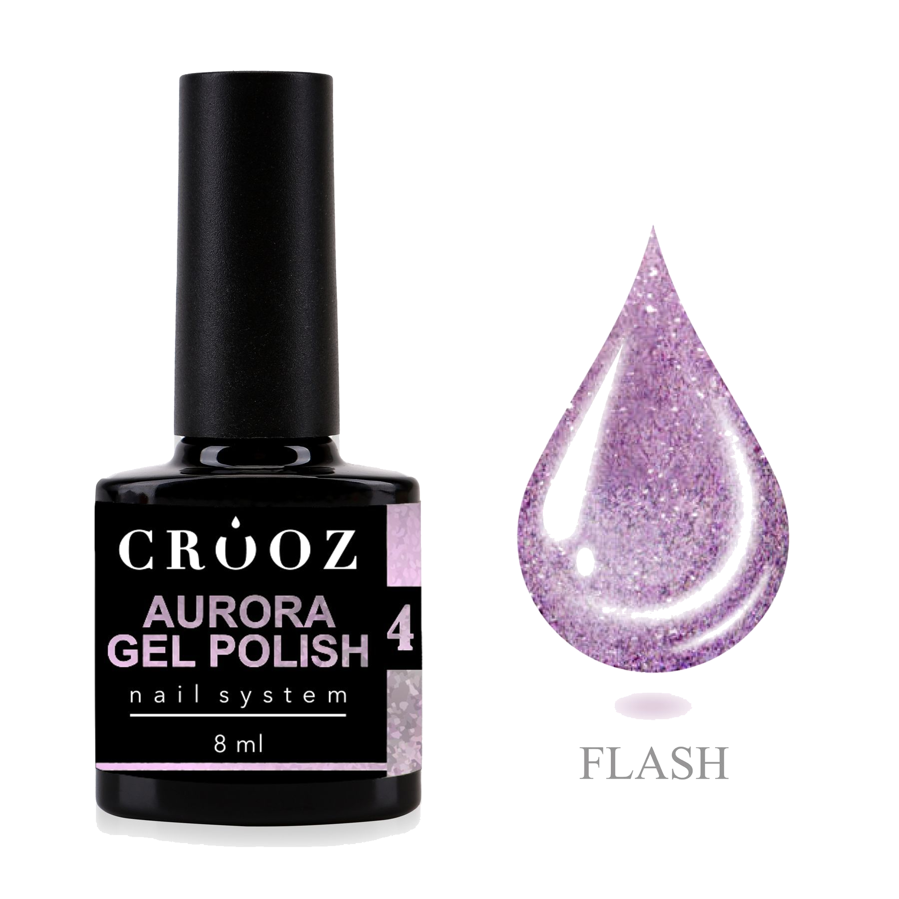 Crooz Geellakk Aurora 4 – violetne pärlmutter toon