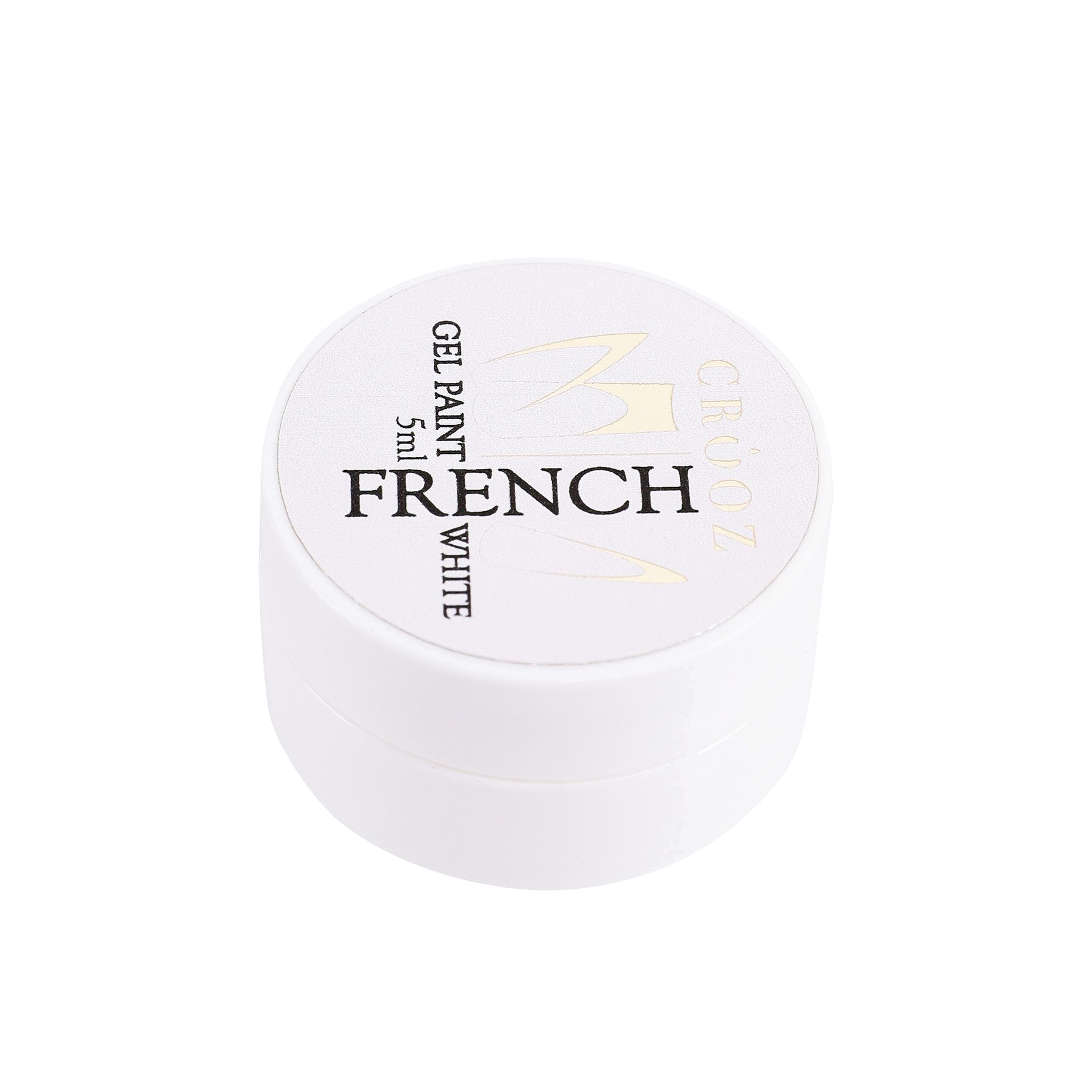 Купить гель-краску для френча Crooz French White Gel Paint — цена