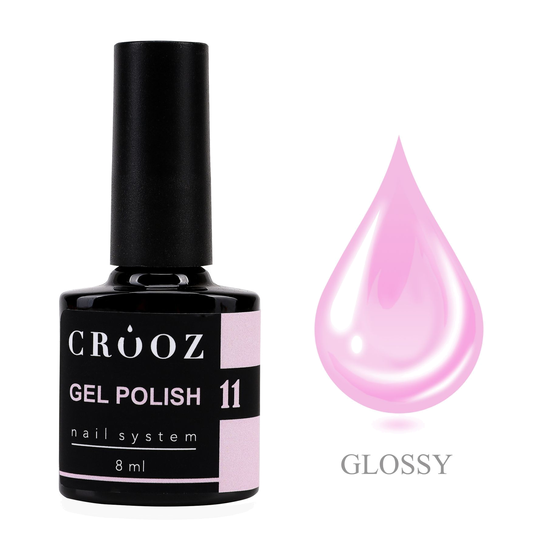 CROOZ GEL POLISH №11 — сиреневый гель-лак весняного натхнення