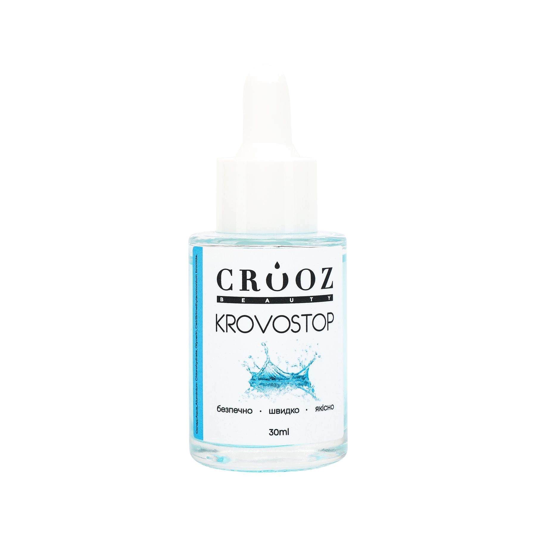 Crooz Krovostop – кровоостанавливающий средство для маникюра и педикюра, 30 мл