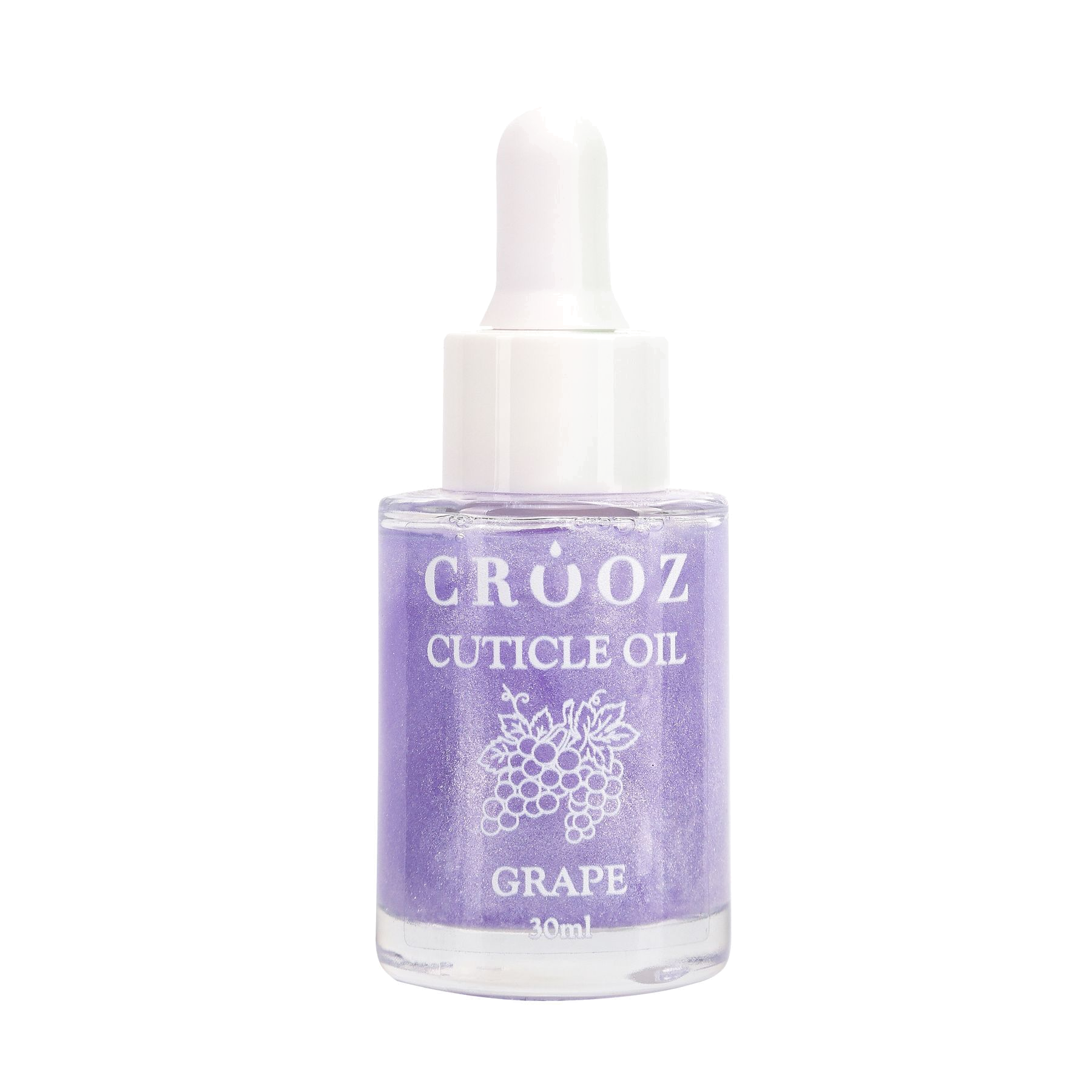 Crooz Grape — сухое масло для кутикулы с шиммером, увлажнение и сияние ногтей
