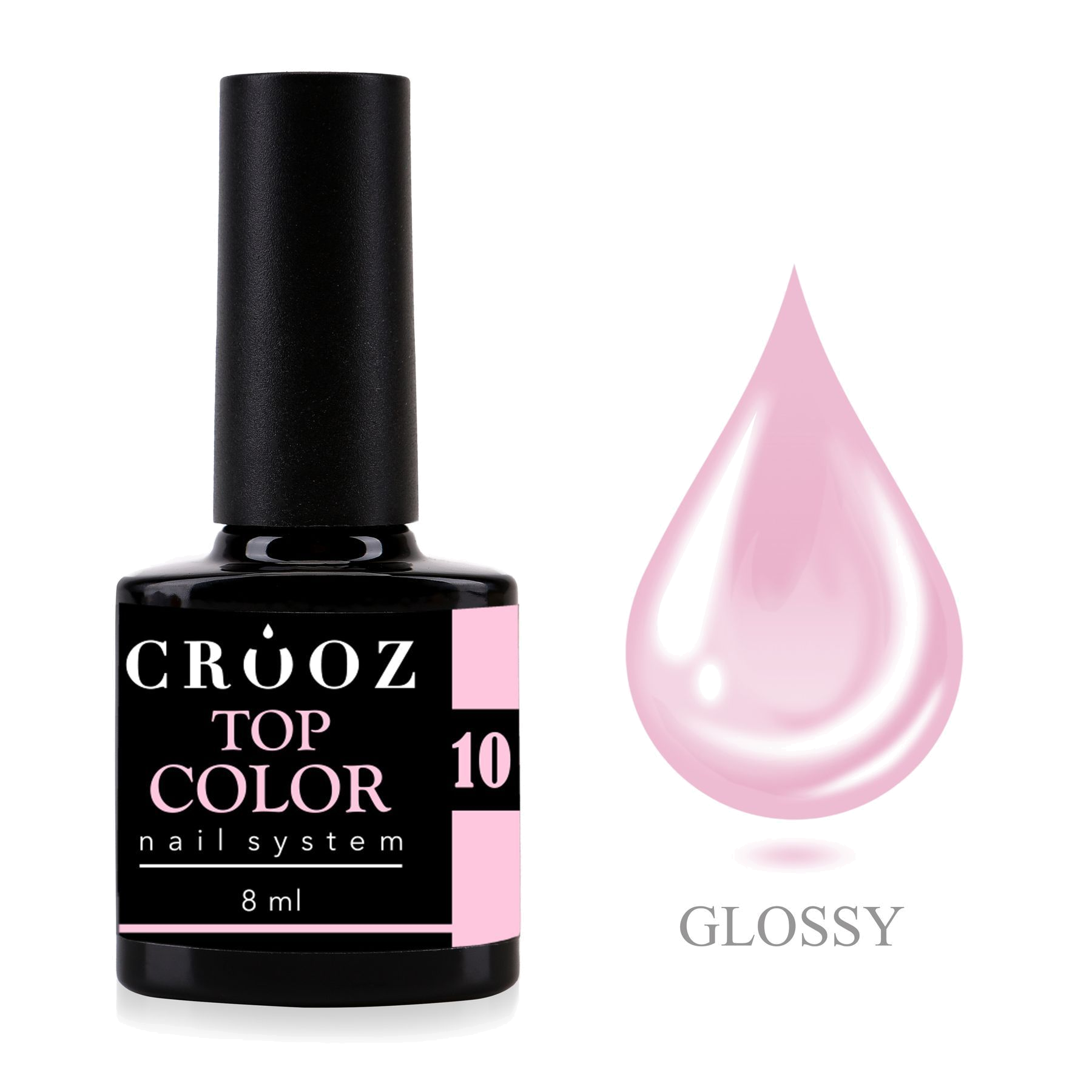 CROOZ Top Color 10 — камуфлирующий топ светло-лавандового тону