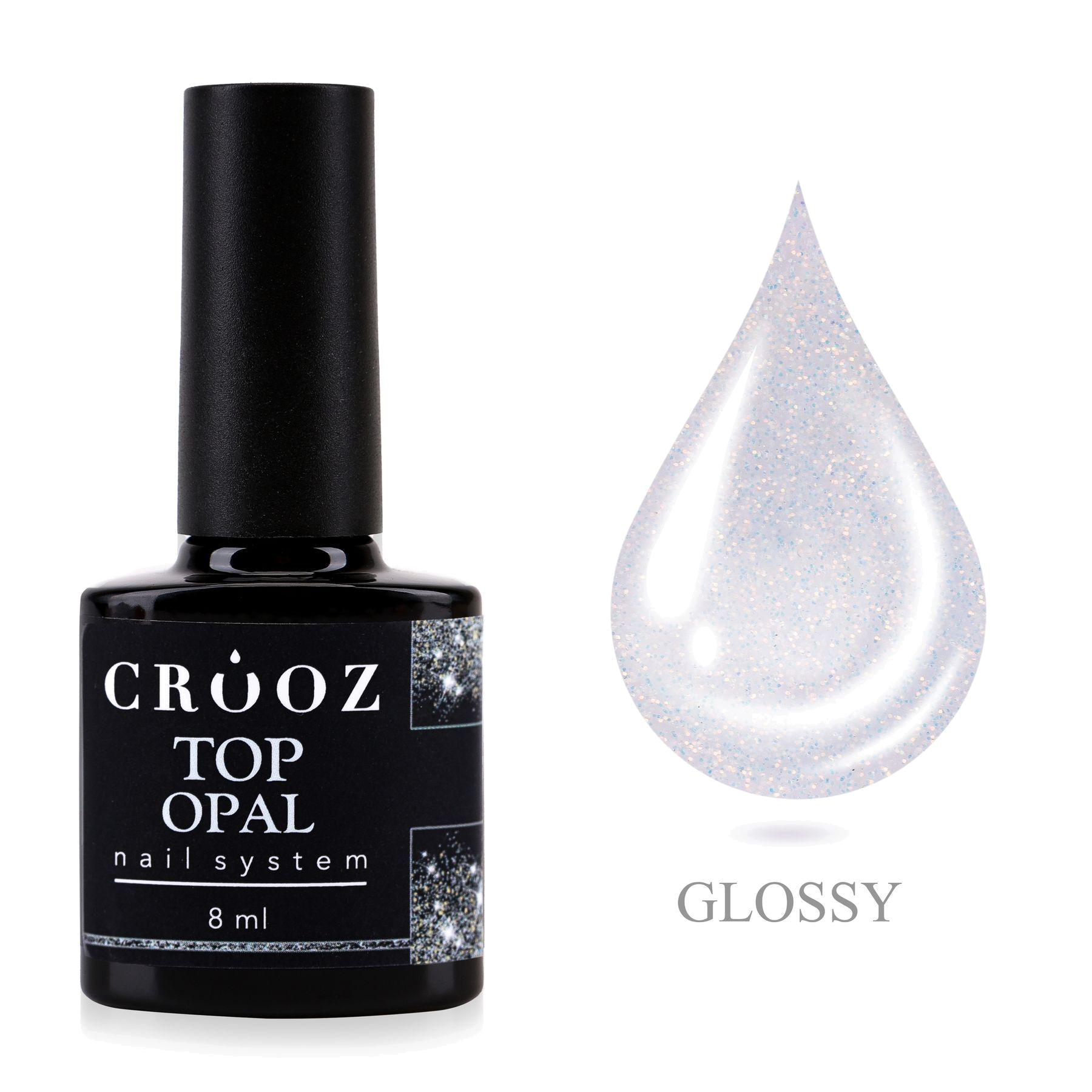 Crooz Закрепитель для гель лаку Top Opal купить за 155 UAH грн — профессиональные материалы в CROOZ