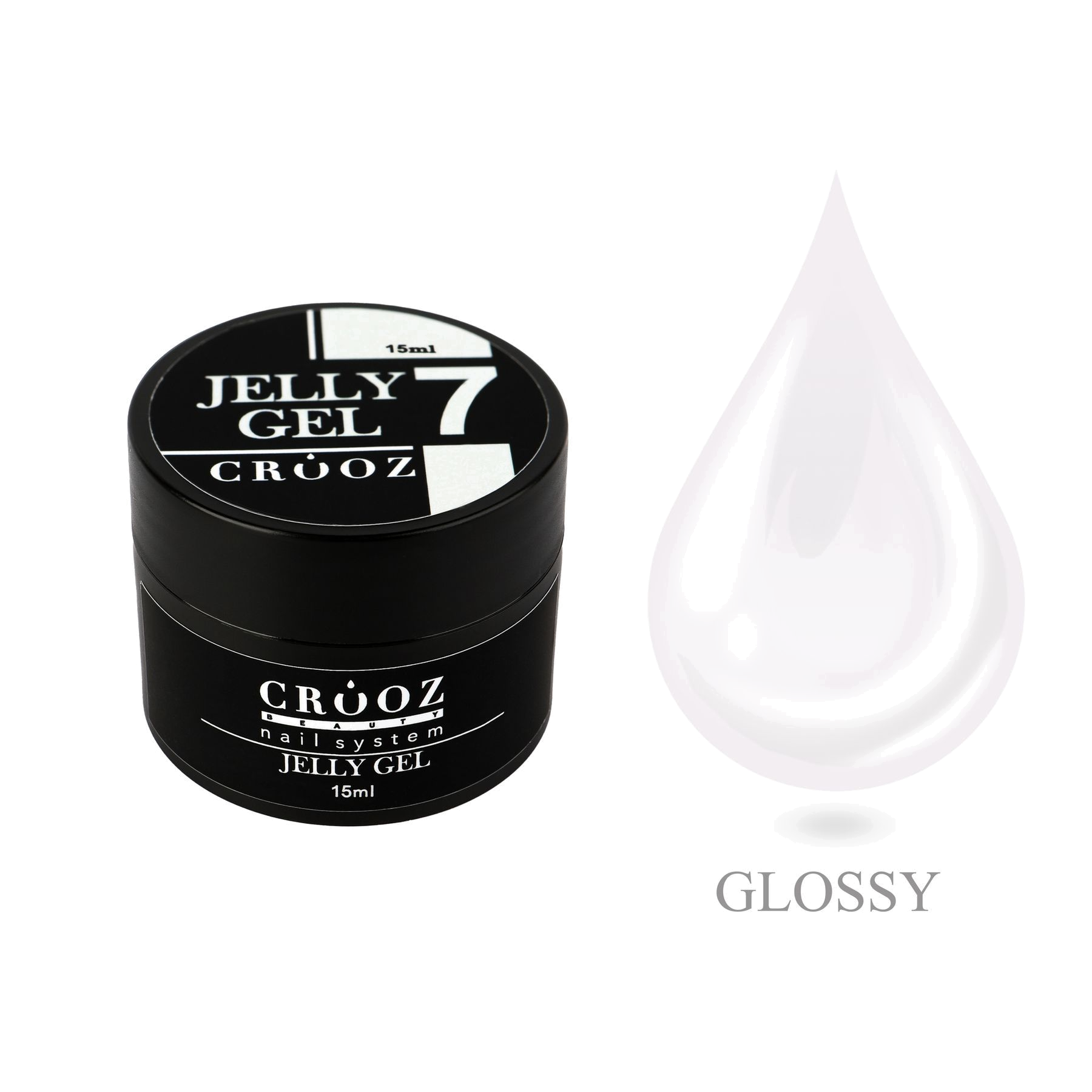 Crooz Jelly Gel 7 – молочный гель-желе pikendamiseks и professionaalse маникюру