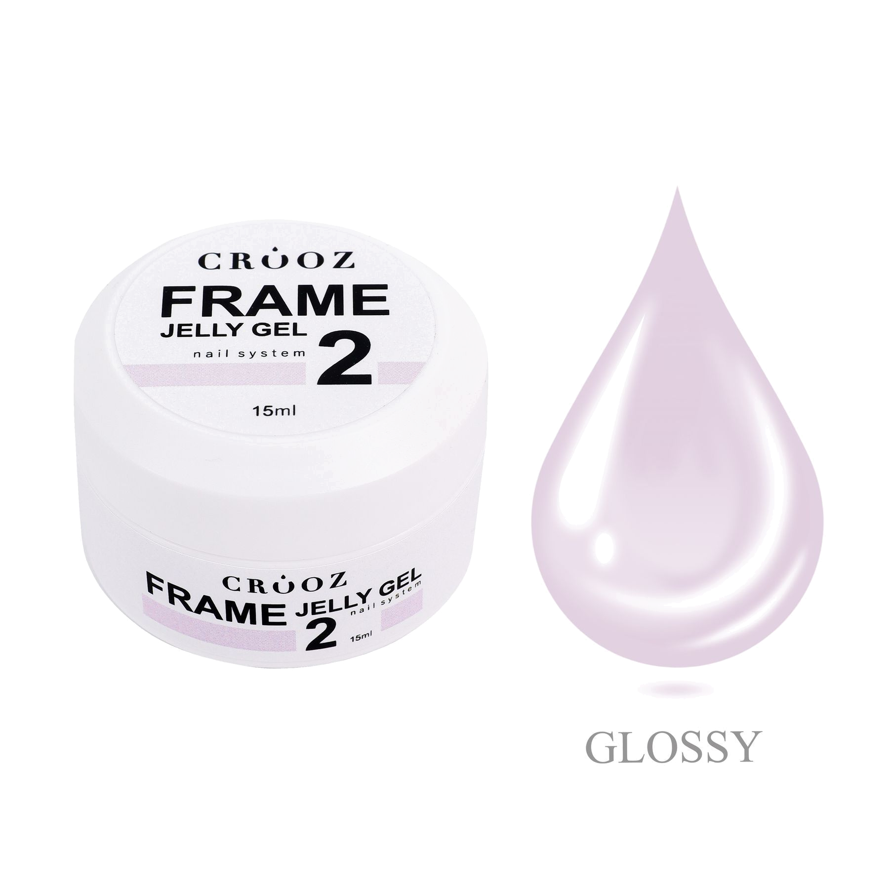 FRAME GEL №2 нежно-розовый builder gel | Камуфлирующий гель для наращивания ногтей