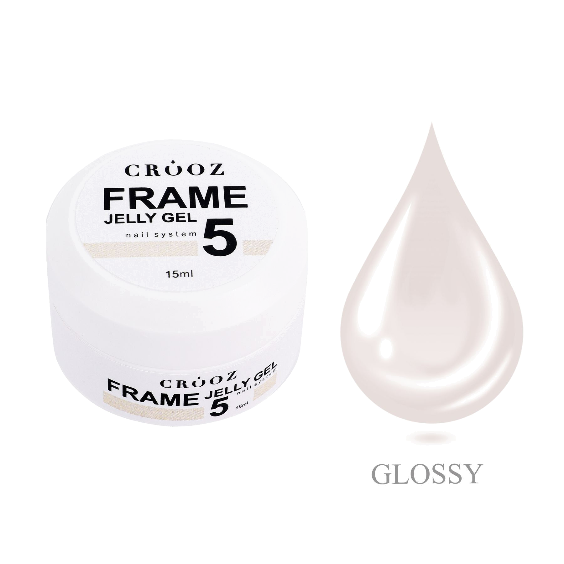 FRAME GEL №5 натуральний нюдовый builder gel | Камуфлирующий гель для наращивания ногтей