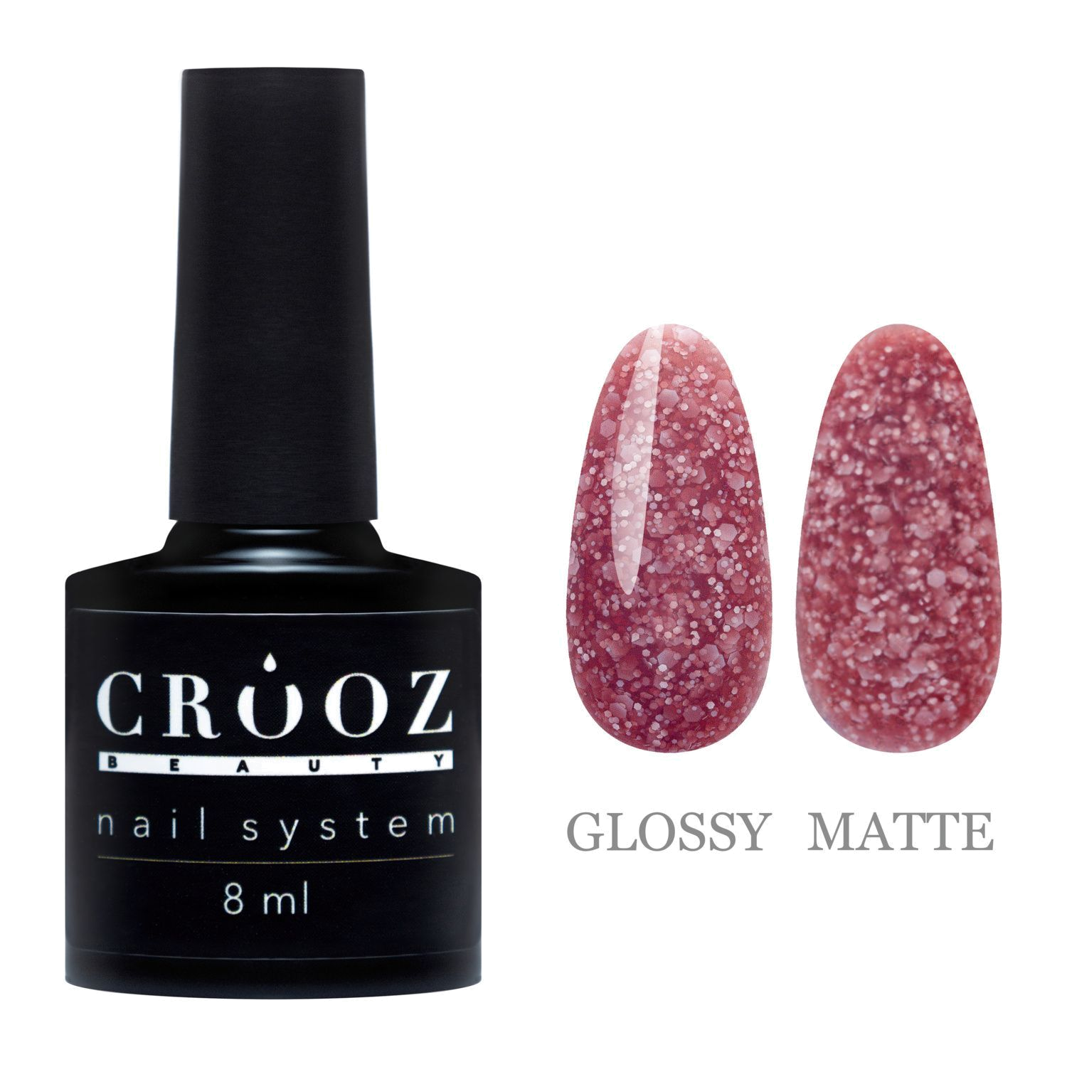 Crooz Rafinad 4 — светло-малиновый гель-лак для весеннего и летнего маникюра