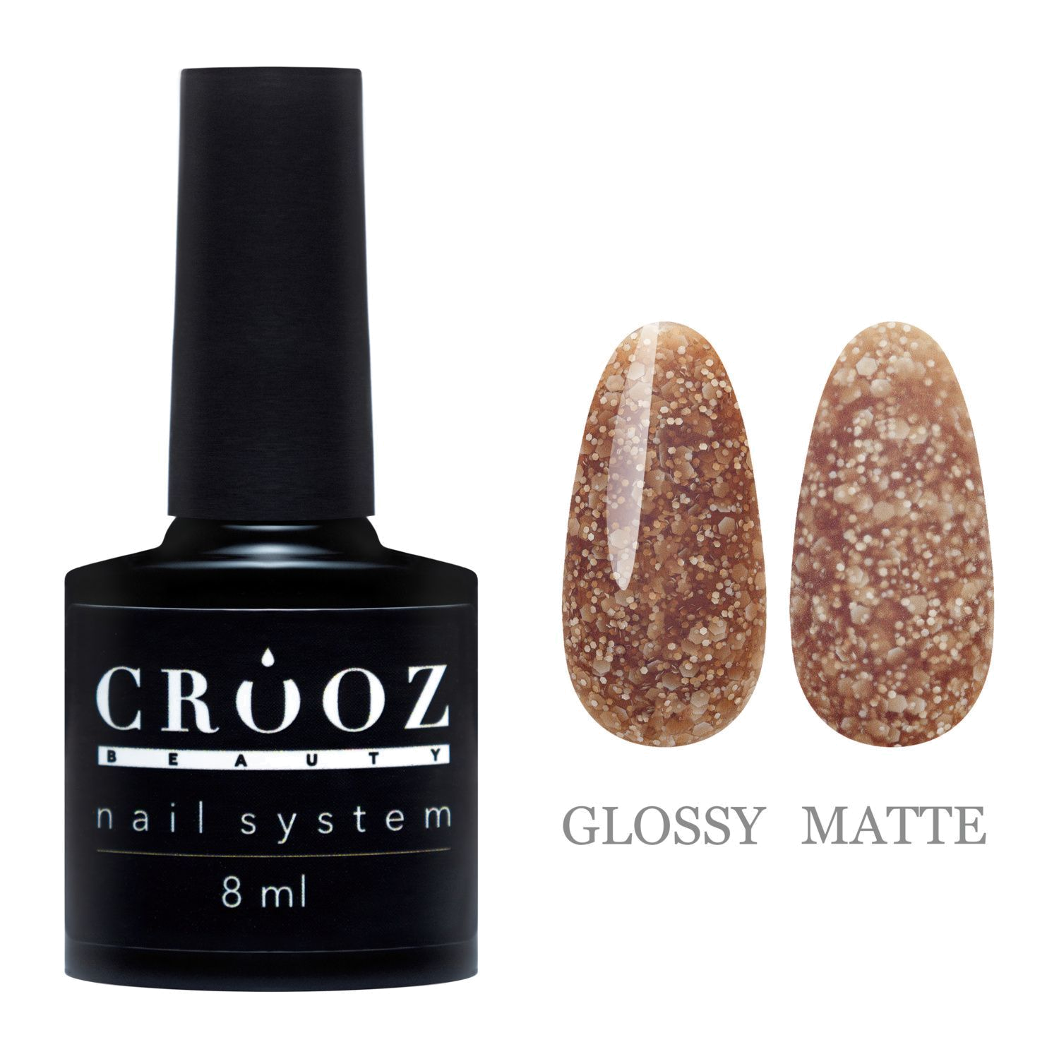 Crooz Rafinad 6 гель-лак — насыщенный жёлтый для стильного маникюра