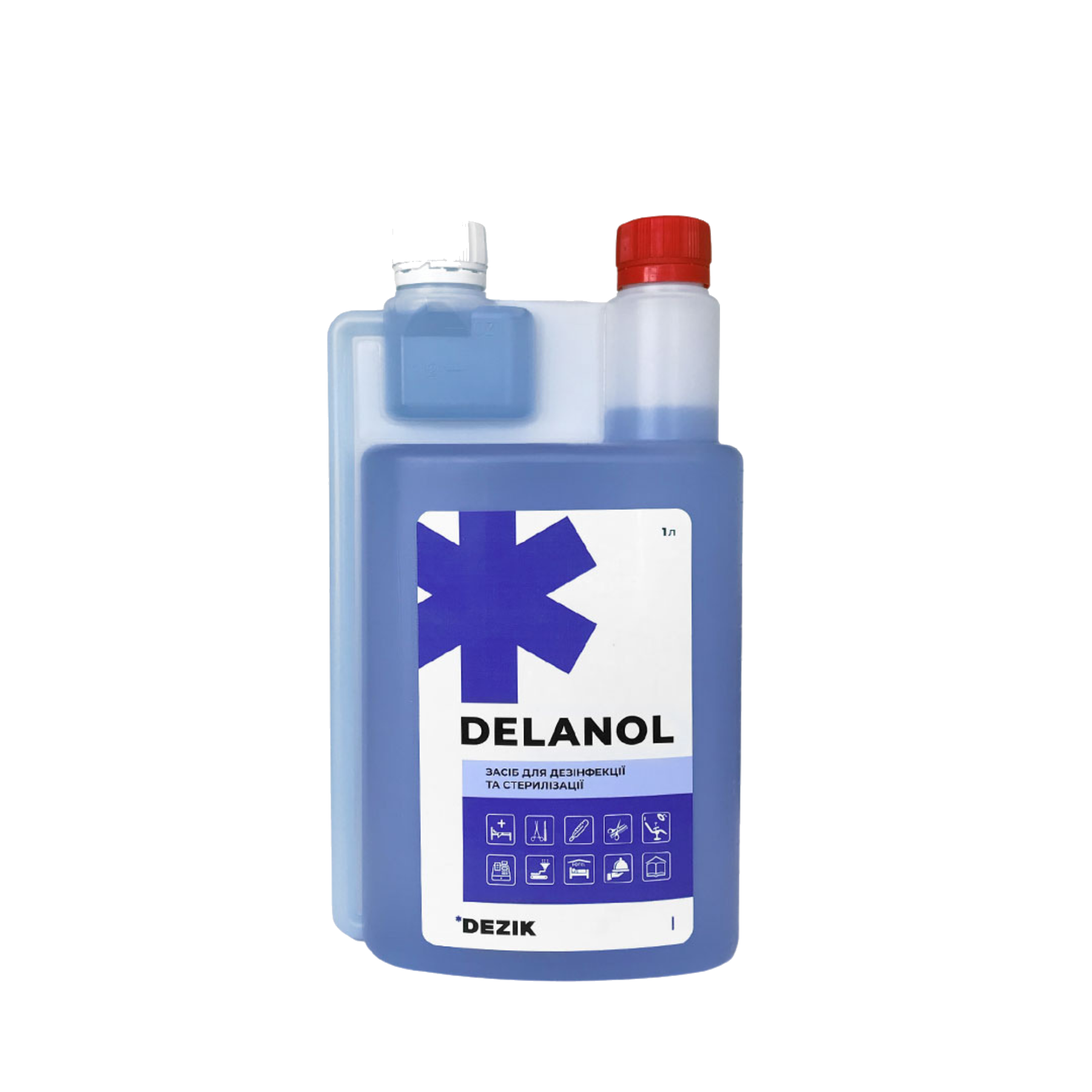 Delanol — vahendid desinfitseerimiseks, DDO ja tööriistade steriliseerimiseks 1 liiter