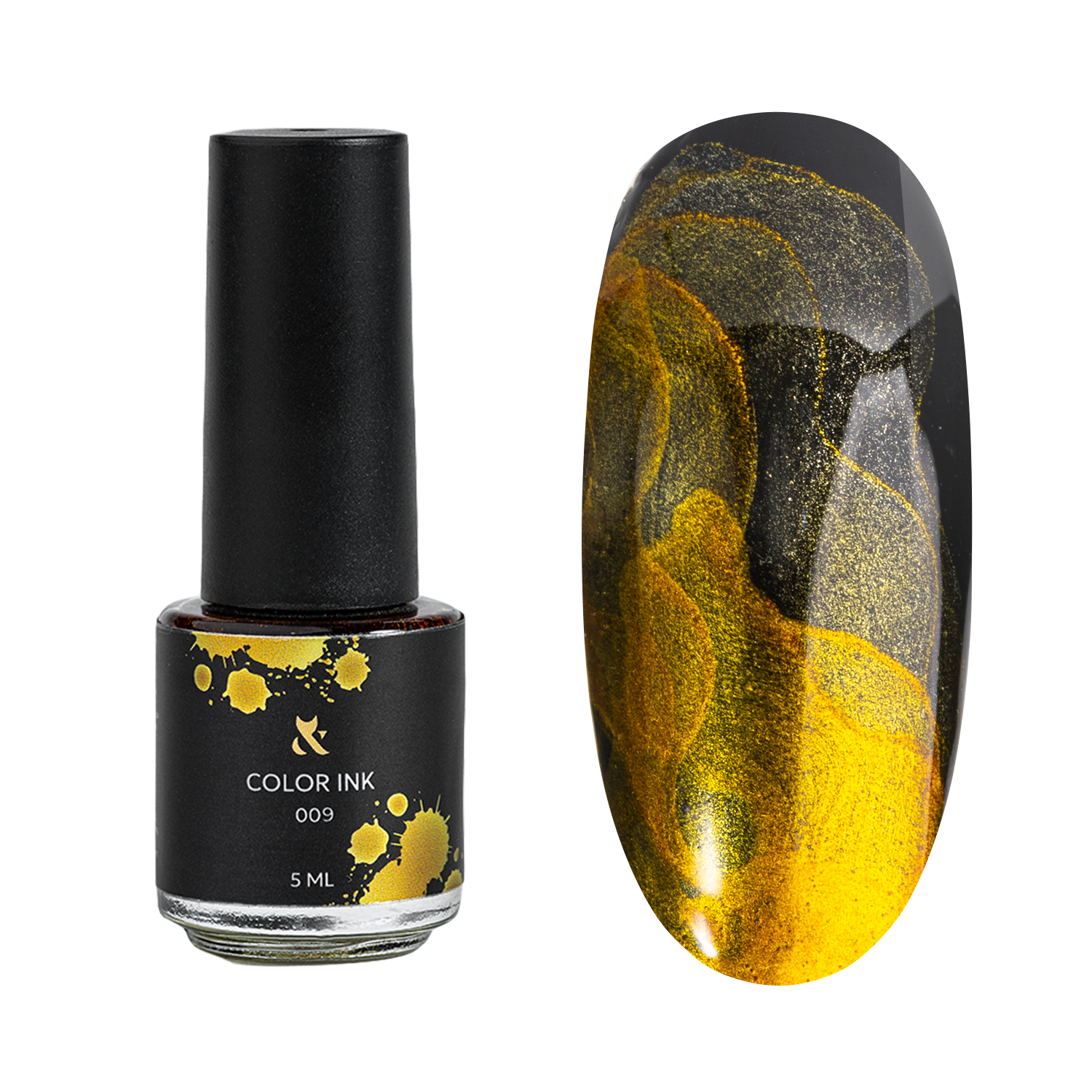 F.O.X Color Ink 009 Gold — disainitint, 5 ml