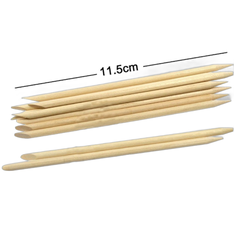 100 tk apelsinipulki 11 cm