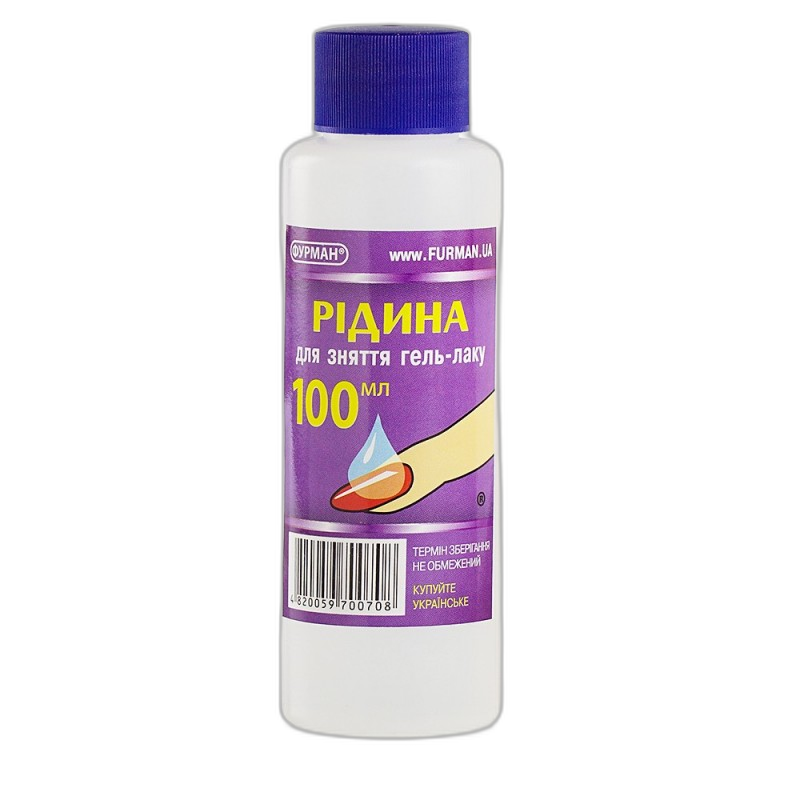Vedelik geellaki eemaldamiseks 100 ml FURMAN