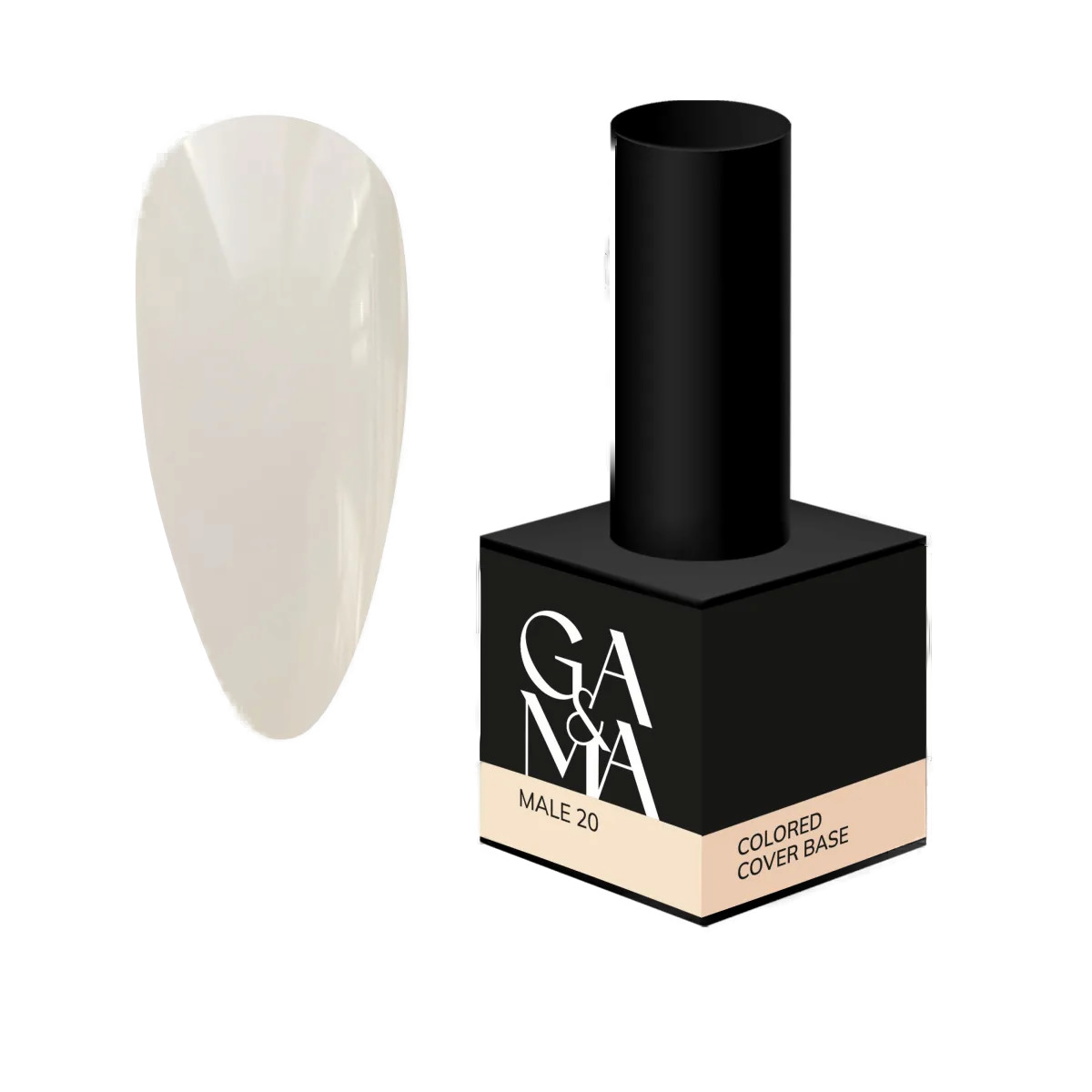 Cover Base Colored 020 Mees/Kamuflaaž Värviline alus 020 Isane, 30 ml