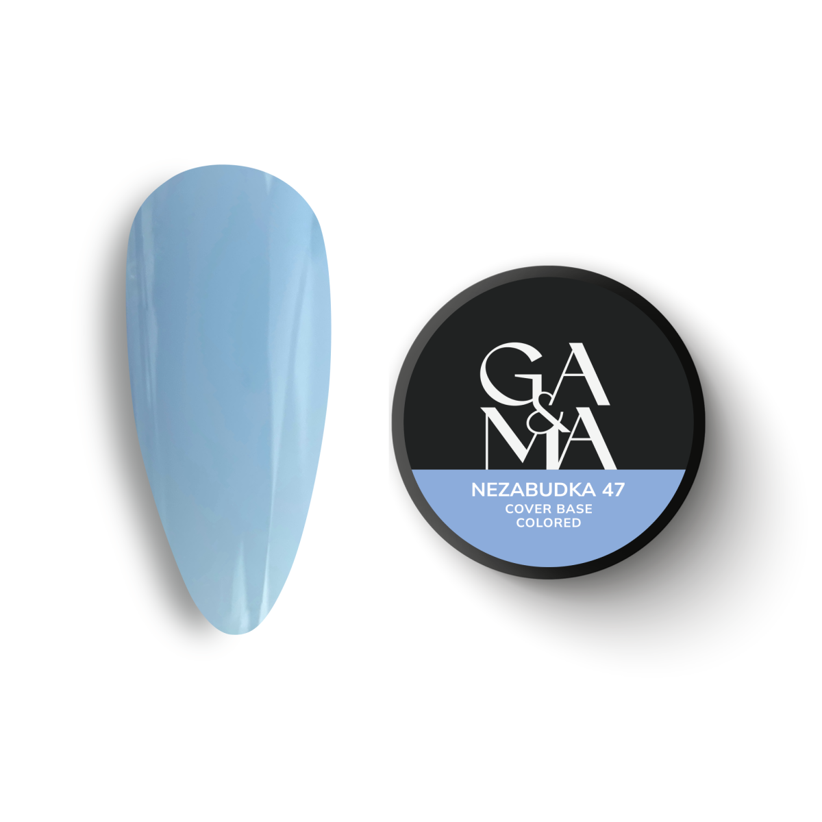 Kattealus Värviline 047 Nezabudka / Camouflage Värviline alus 047 Nezabudka, 30 ml