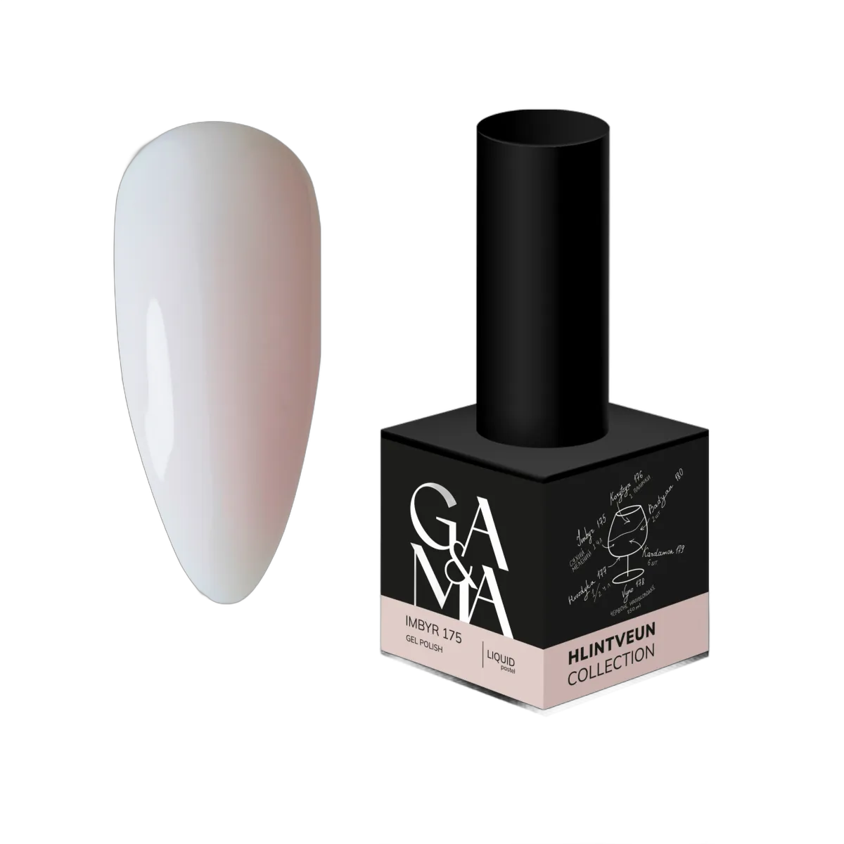 Hlintveyn collection 175 imbyr / Hlintveyn collection 175 Ginger LIQUID pastell