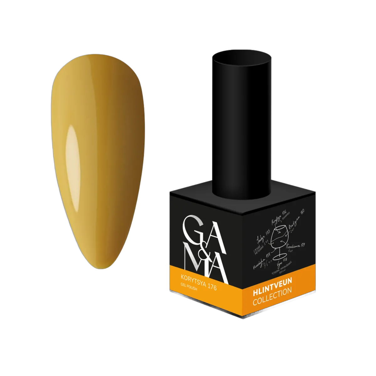 Hlintveyn kollektsioon 176 korytsya / Glintveyn kollektsioon 176 kaneeli