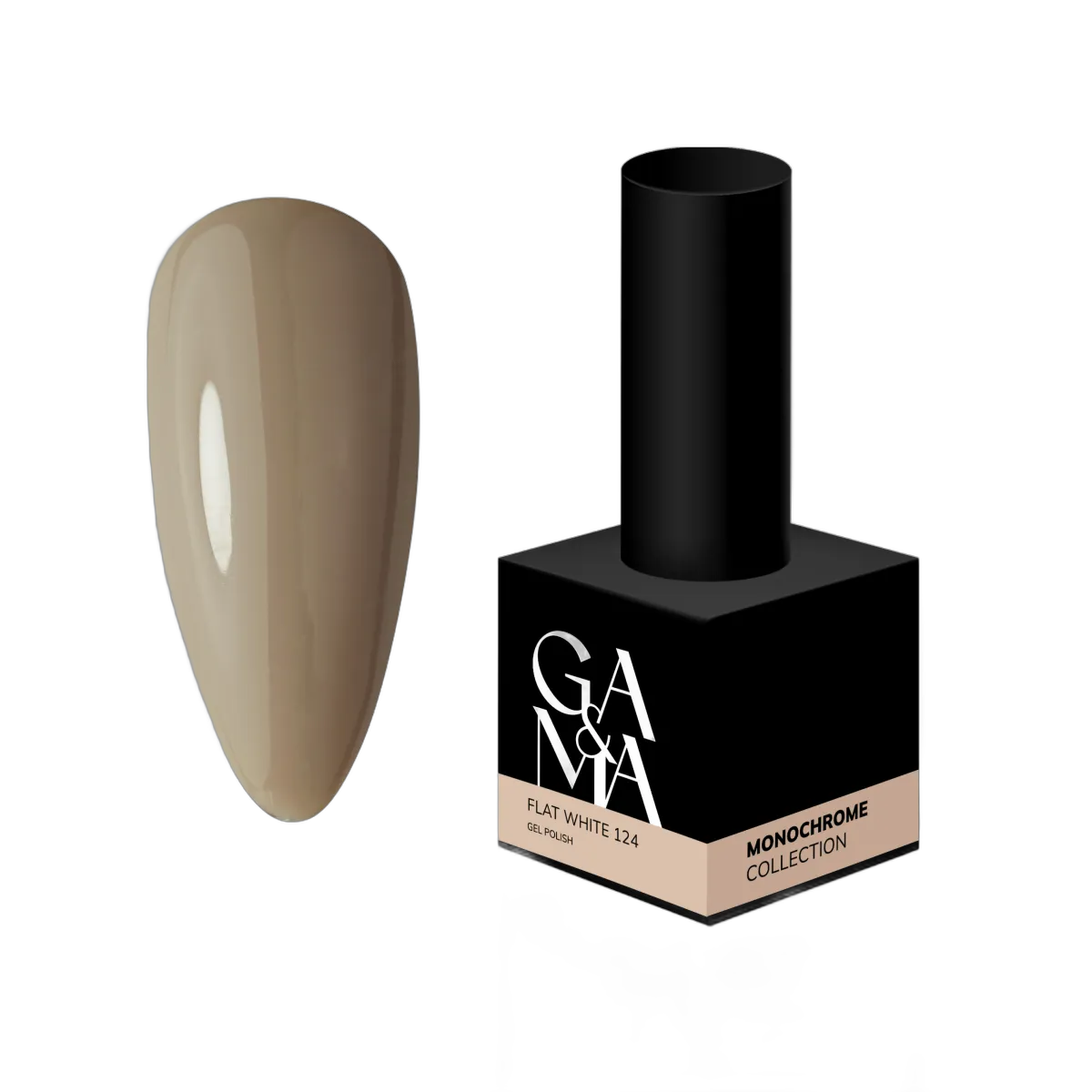Monochrome collection 124 Flat white / Monochrome collection 124 Flat white