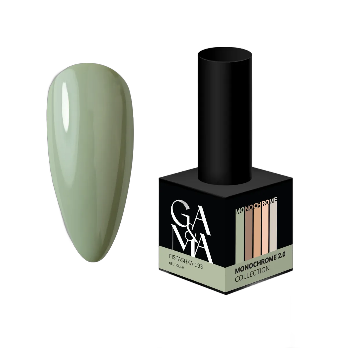 Monochrome collection 193 Fistashka / Monochrome collection 193 Fistashka