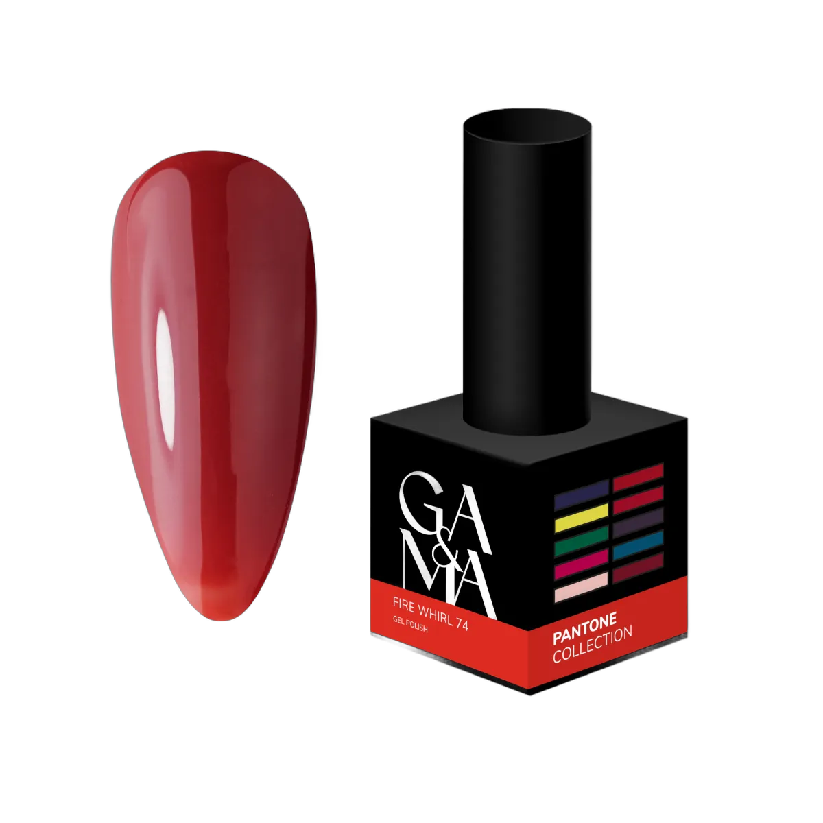 Pantone kollektsioon 074 Fire Whirl