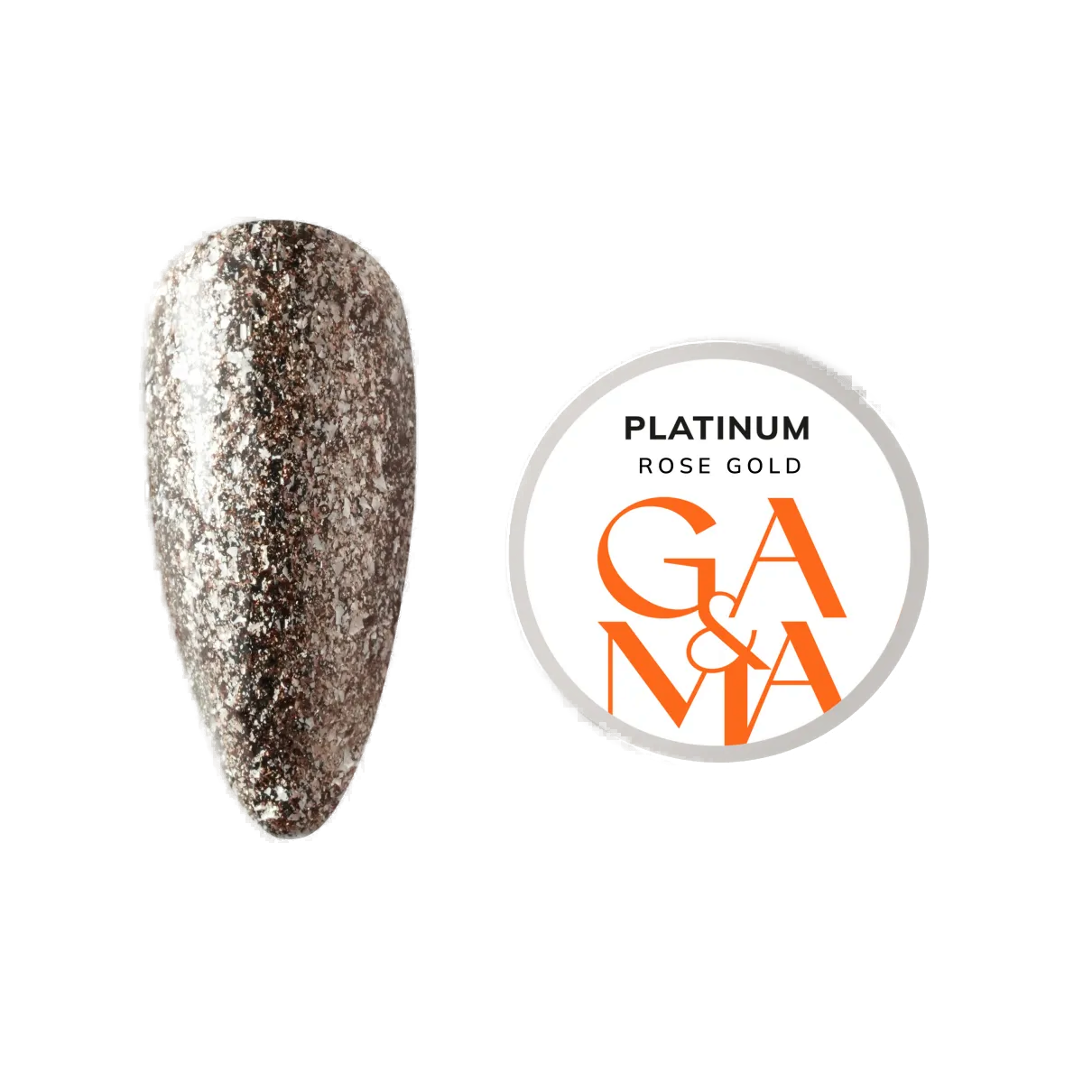 Platinum Rose gold/ Platinum Rose gold