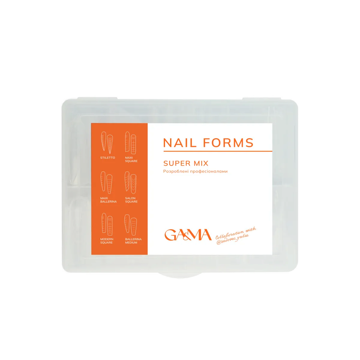 Küünte vormid Super Mix koostöös @sadovec_yuliaga