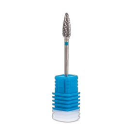 Karbiidist frees "Õhuke koonus, poolkerakujuline ots" -292 140 023/C.2.35R, punane