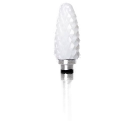 Keraamiline lõikur "Corn" valge (must sälk) 640101