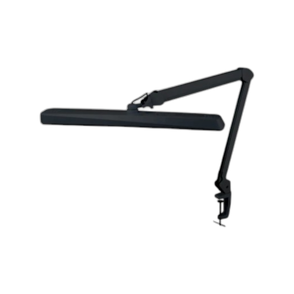 Nastilna beztinova lampa 30W Chorna, priamokutna