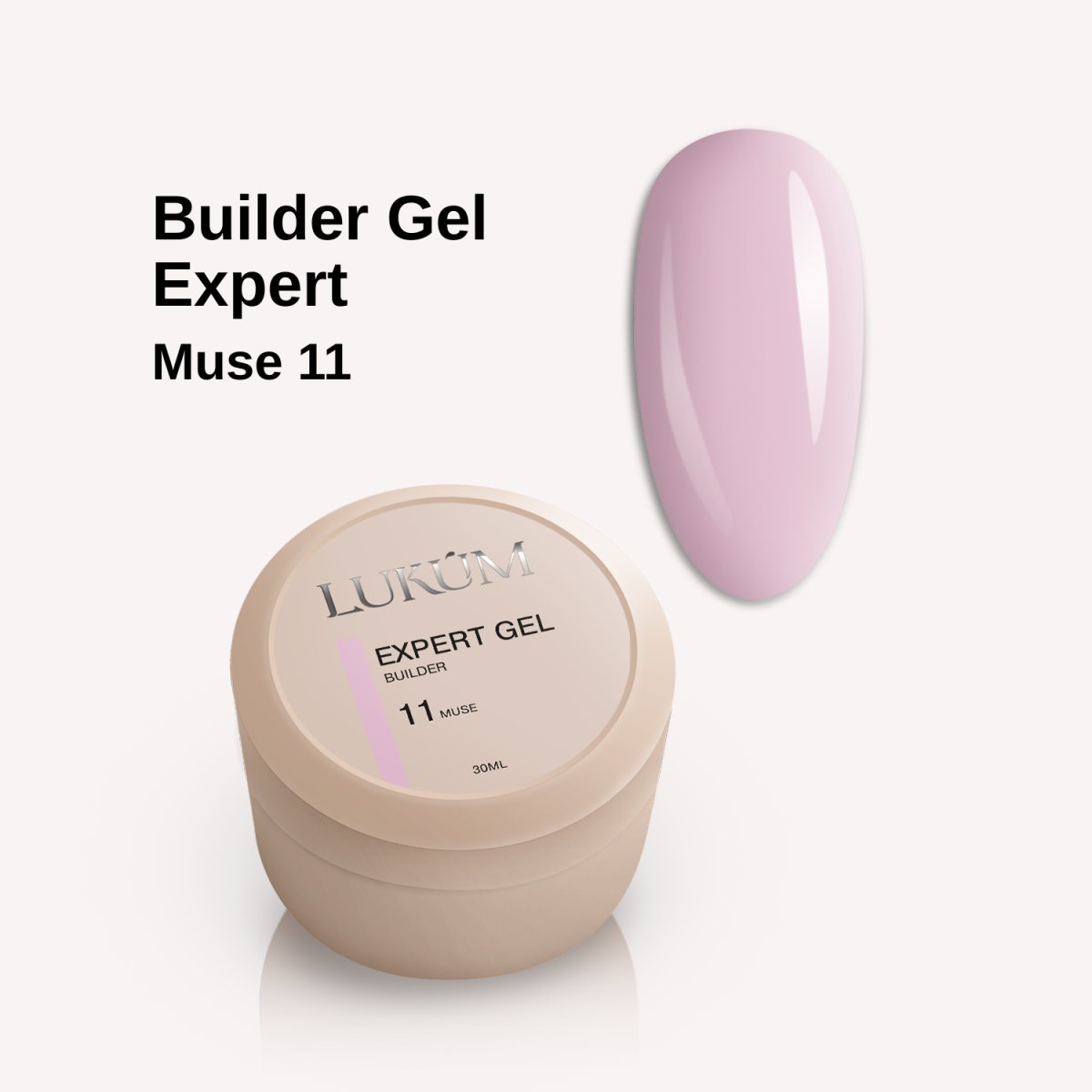 Lukum Expert Builder Gel 11, 15 ml