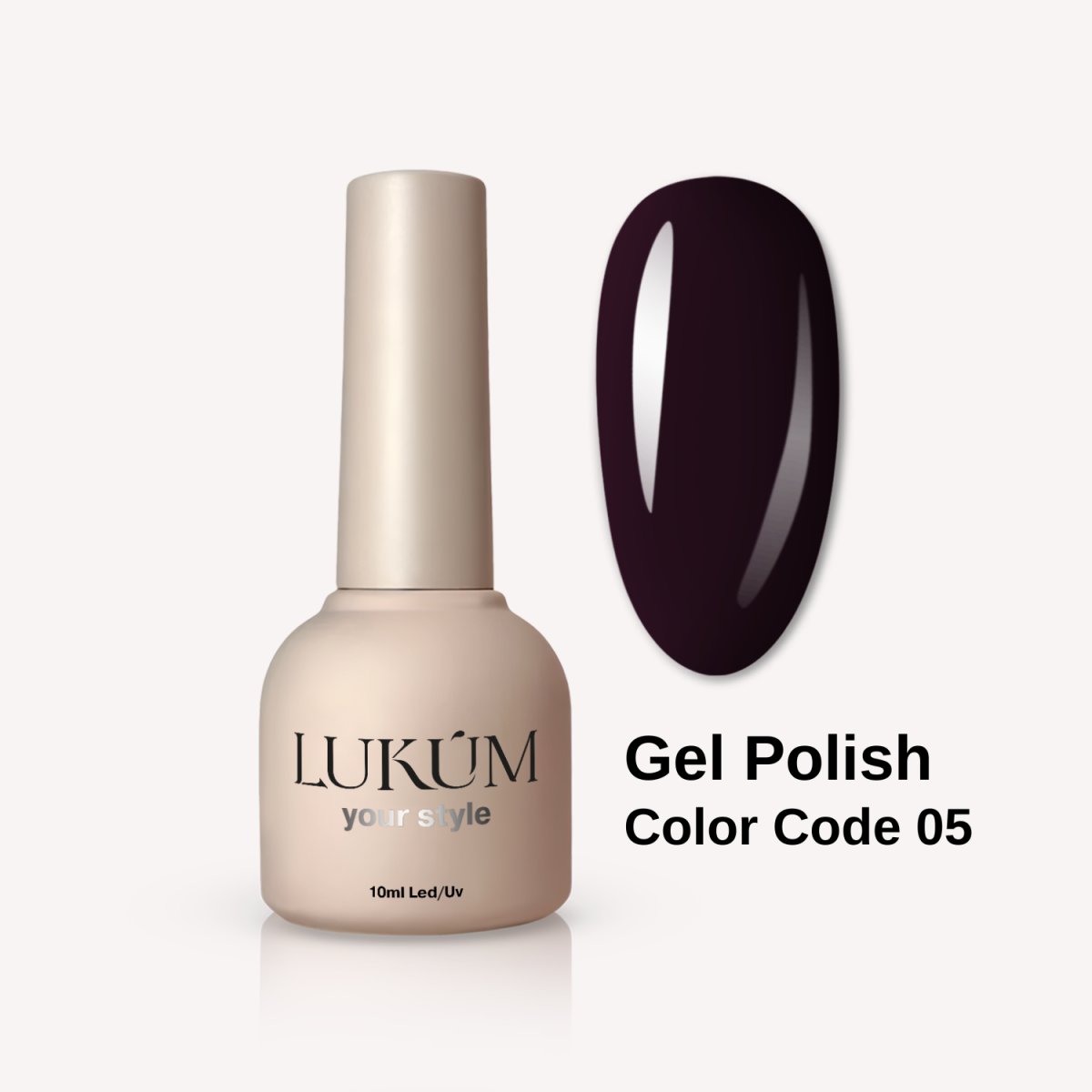 Lukum Color Code Gel Polish 05, 10 ml