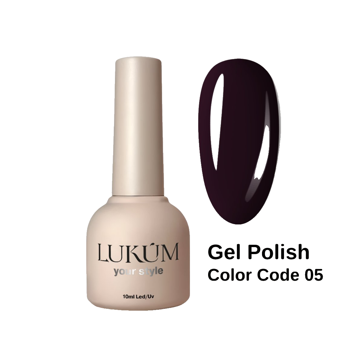 Lukum Color Code Gel Polish 05, 10 ml