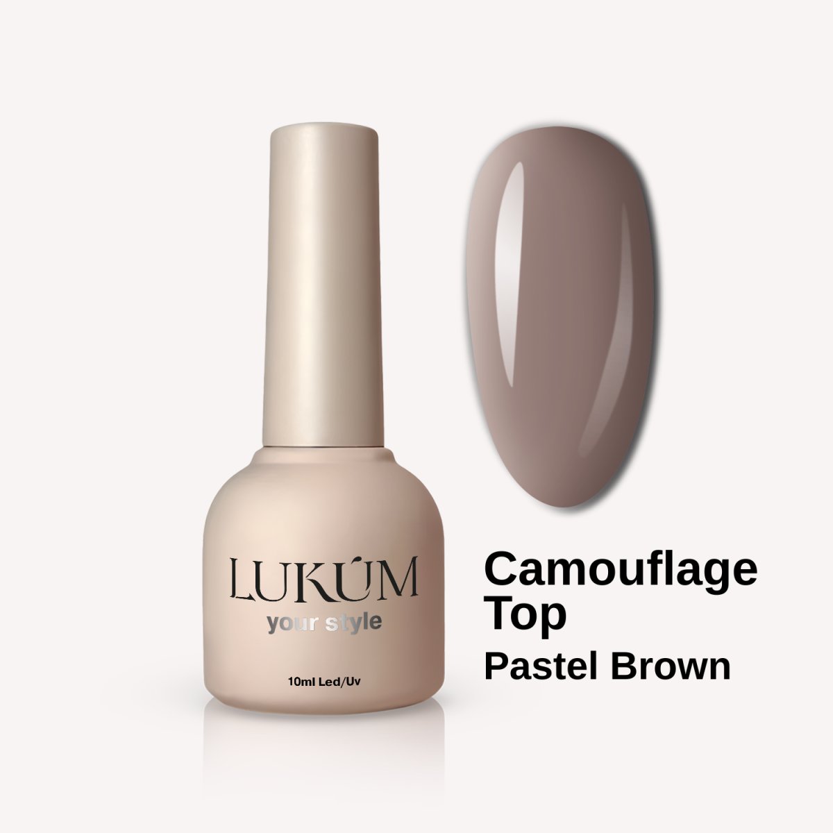 Lukum Camouflage Top, 10 ml (Pastel Brown)