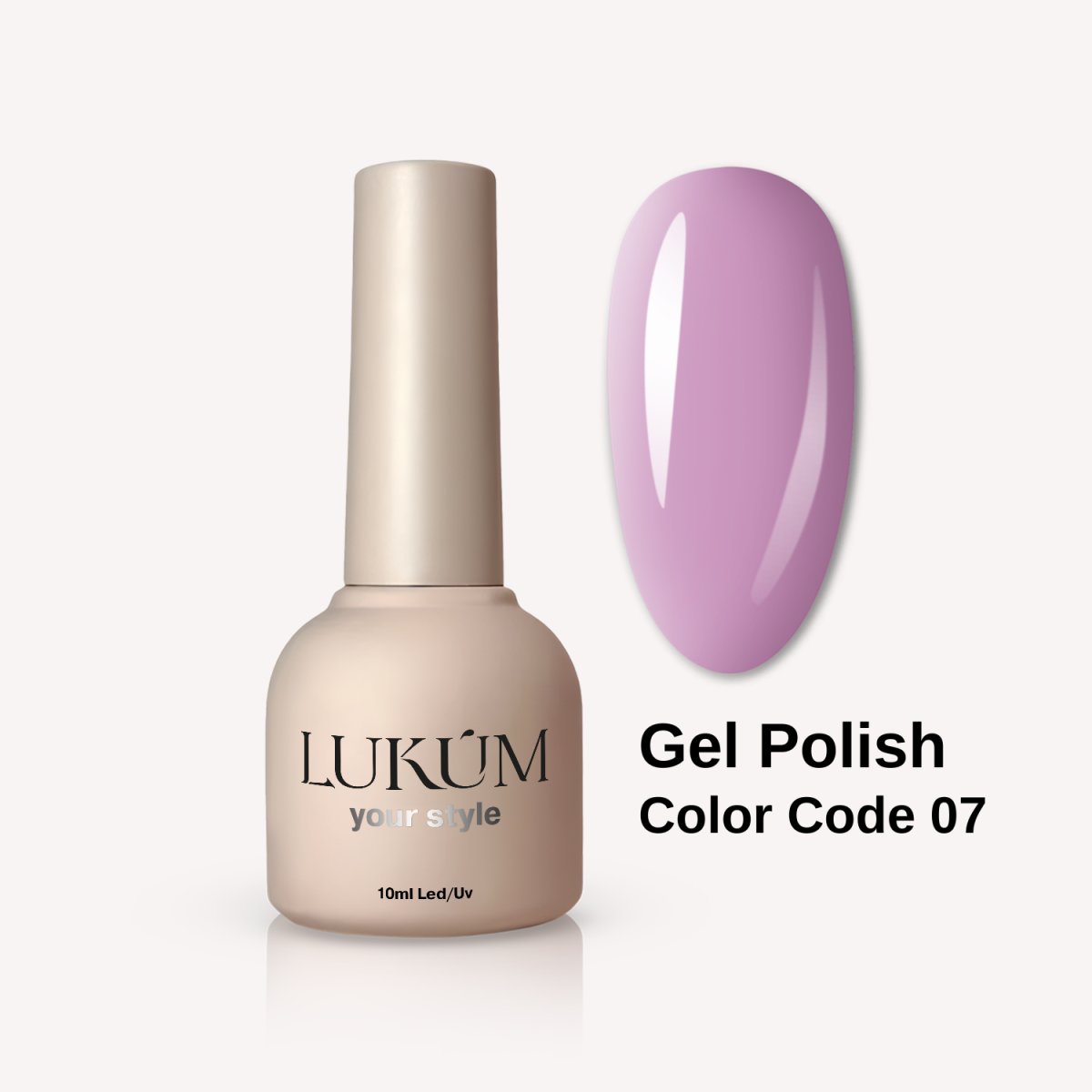 Lukum Color Code Gel Polish 07, 10 ml
