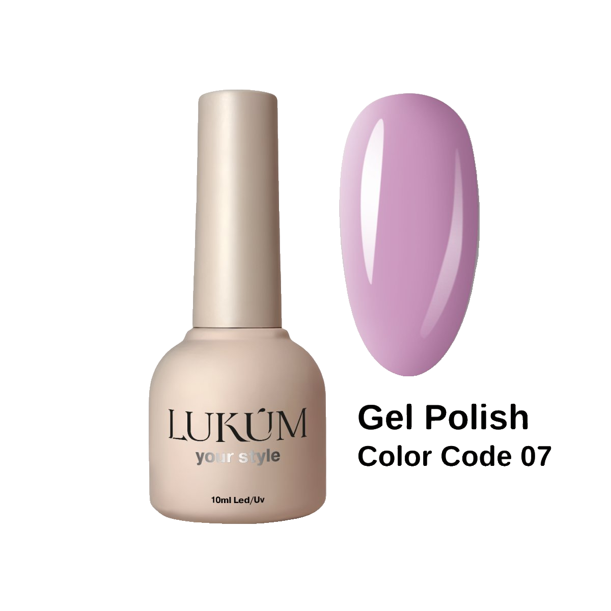 Lukum Color Code Gel Polish 07, 10 ml