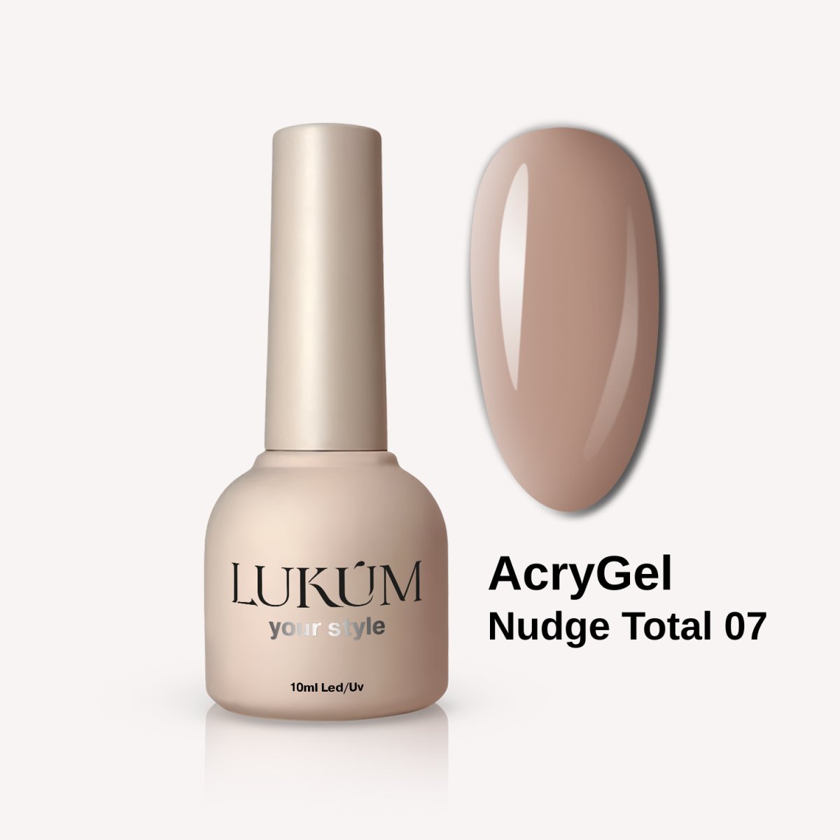 Lukum Nudge Total AcryGel 07 , 10 ml