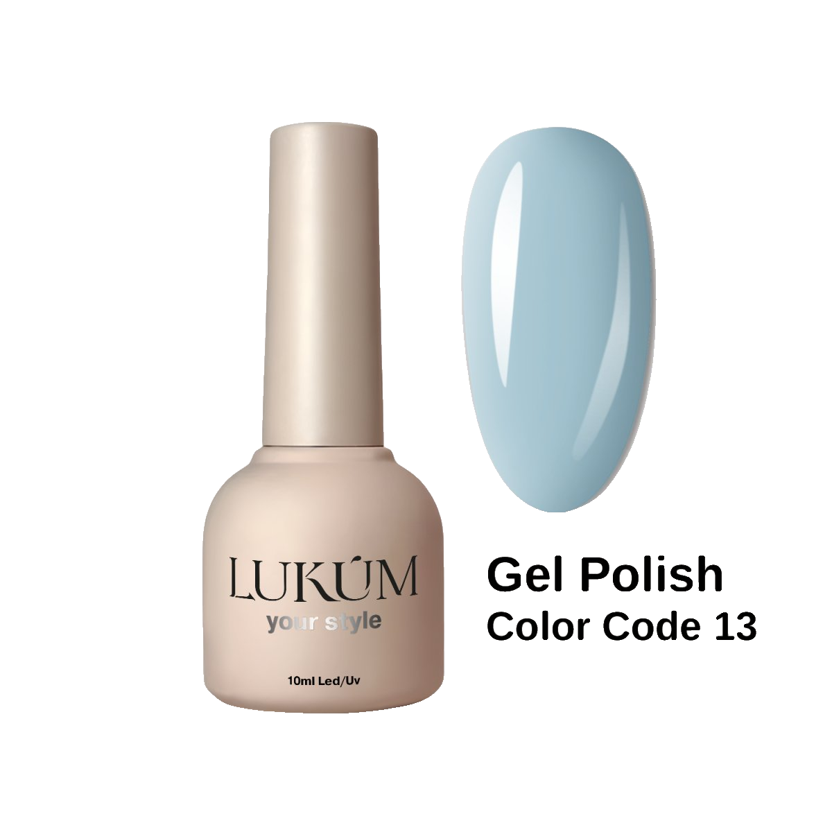 Lukum Color Code Gel Polish 13, 10 ml